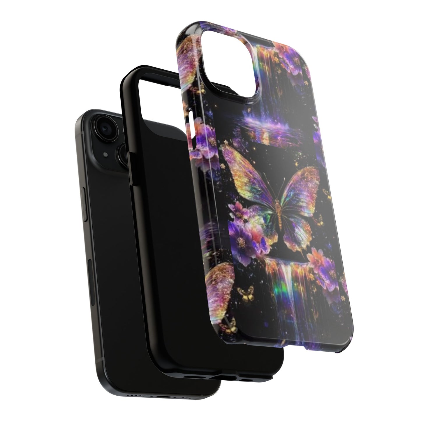 Fantasy Butterfly Tough Phone Case - Durable Protection with Magical Vibes
