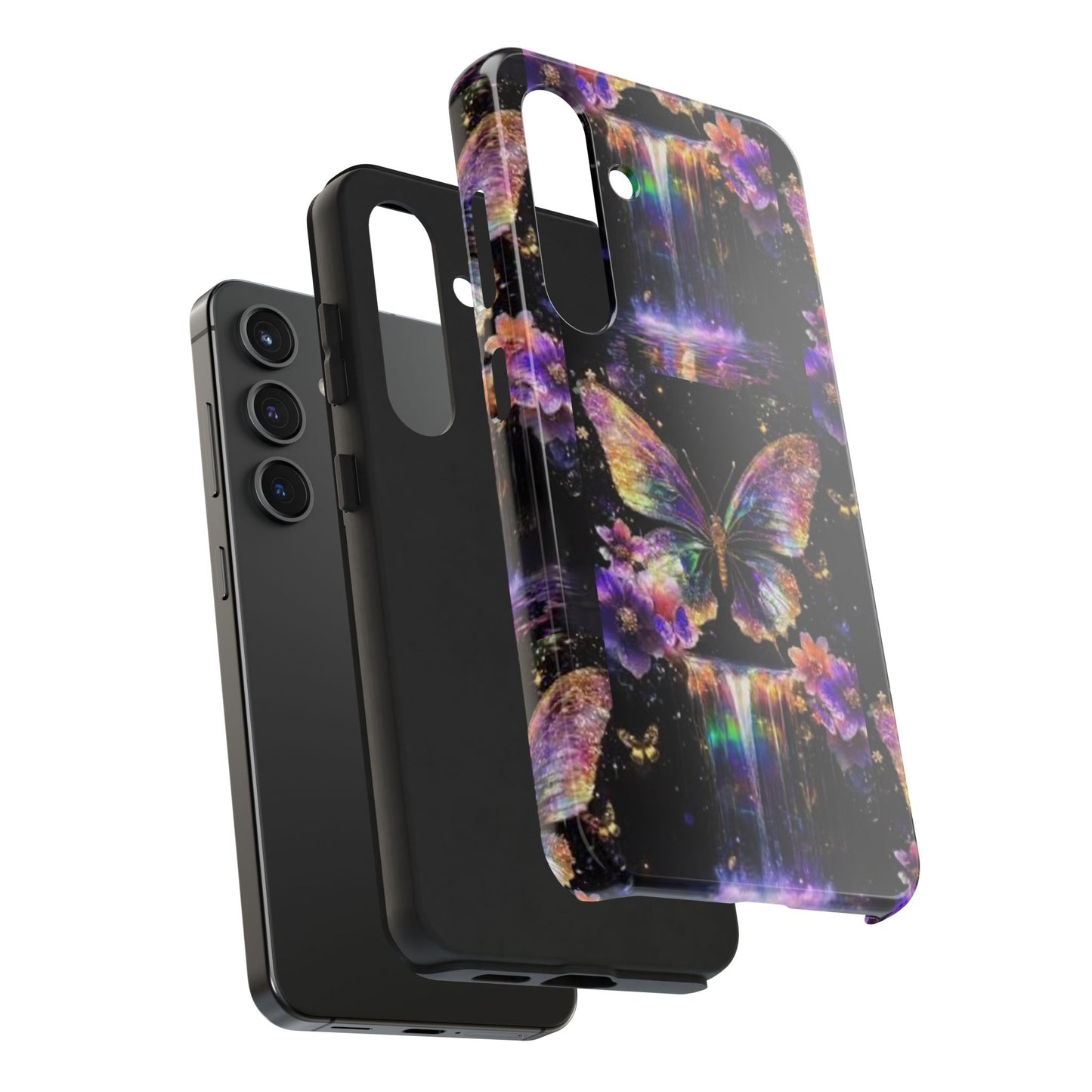 Fantasy Butterfly Tough Phone Case - Durable Protection with Magical Vibes