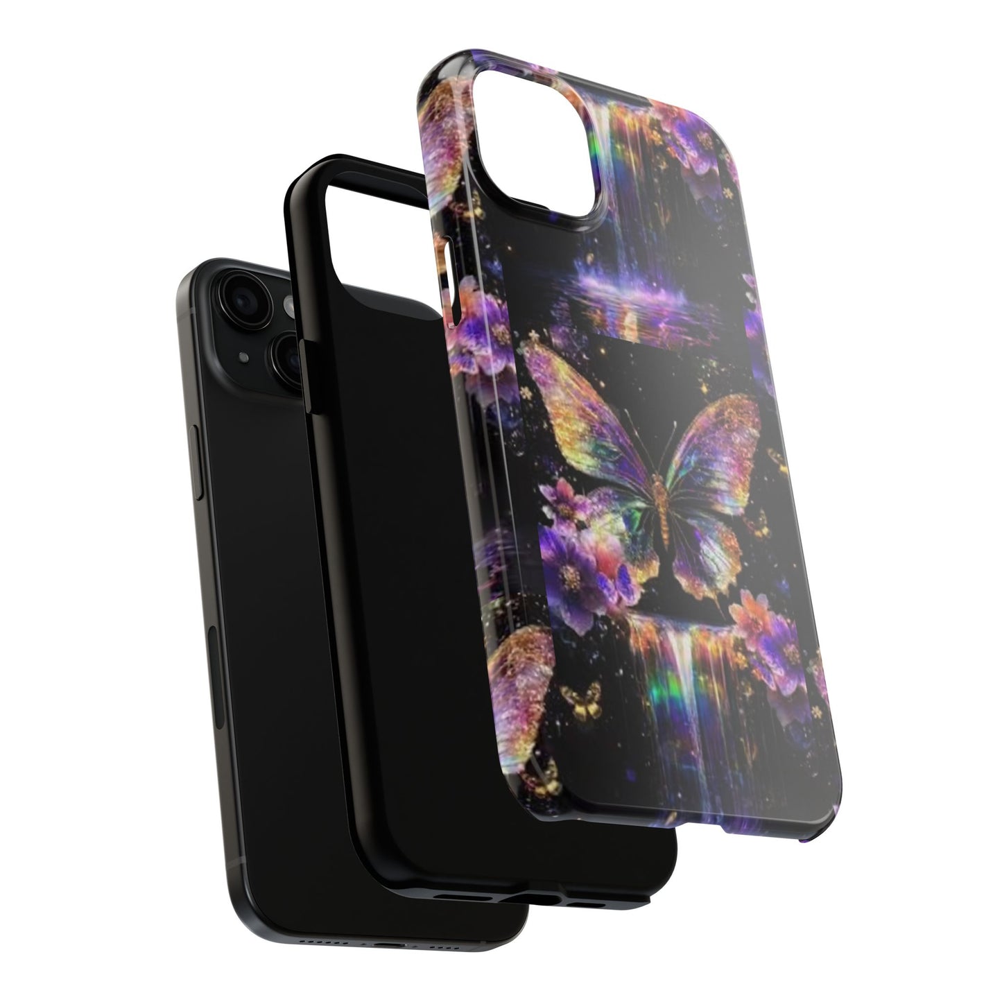 Fantasy Butterfly Tough Phone Case - Durable Protection with Magical Vibes