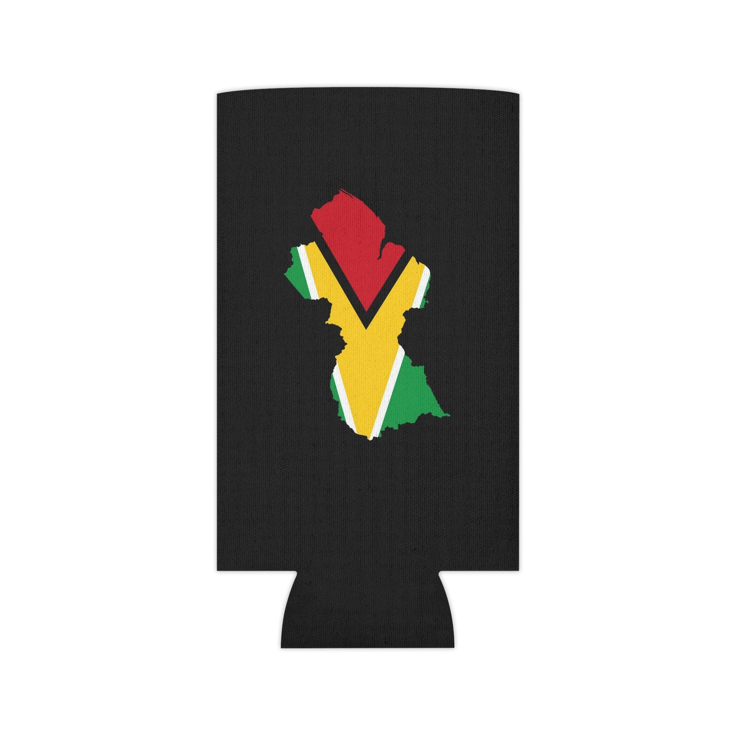 Guyana Flag Can Cooler, Vibrant Beverage Insulator for Parties, Outdoor Events, Sports, Travel, Gift for Guyanese