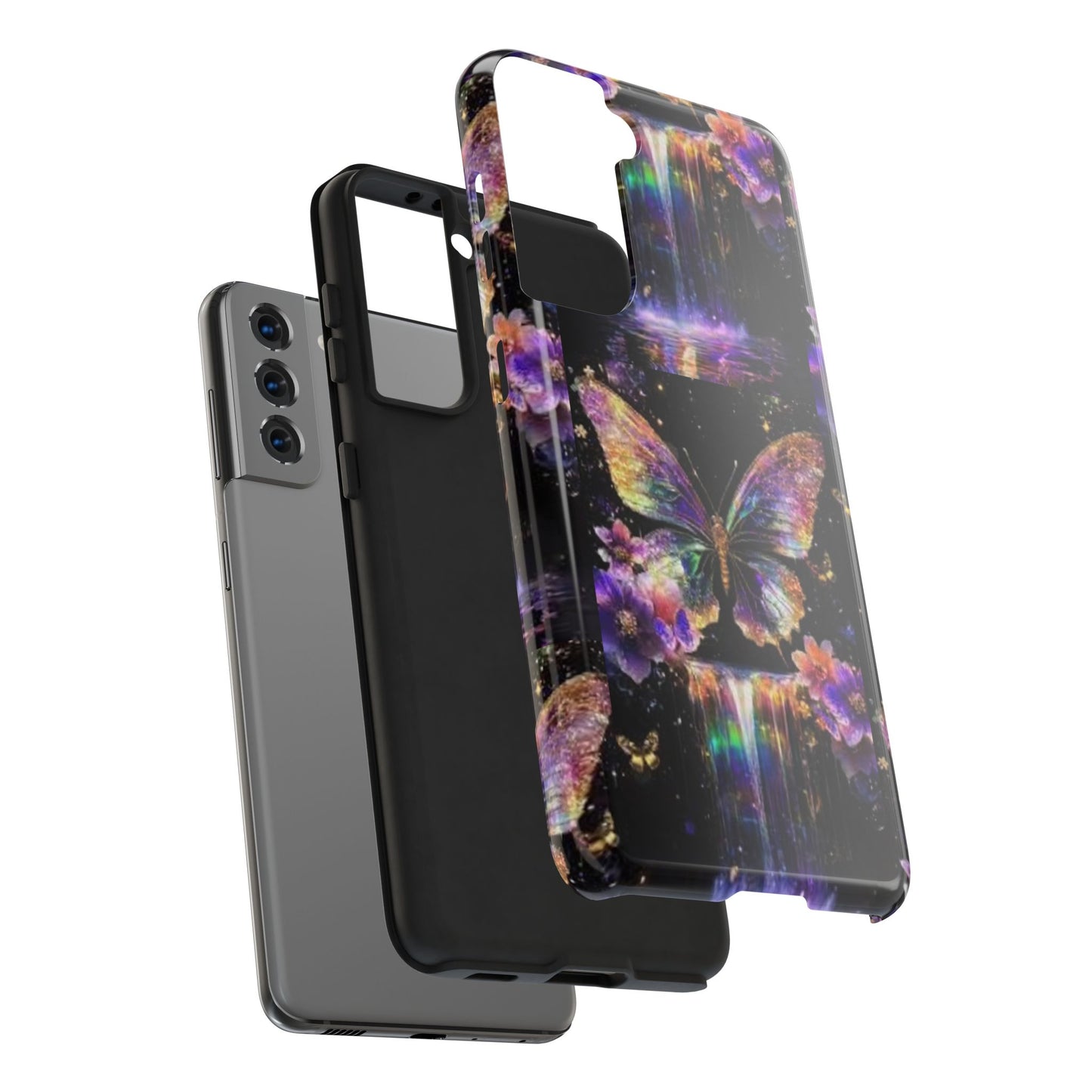 Fantasy Butterfly Tough Phone Case - Durable Protection with Magical Vibes
