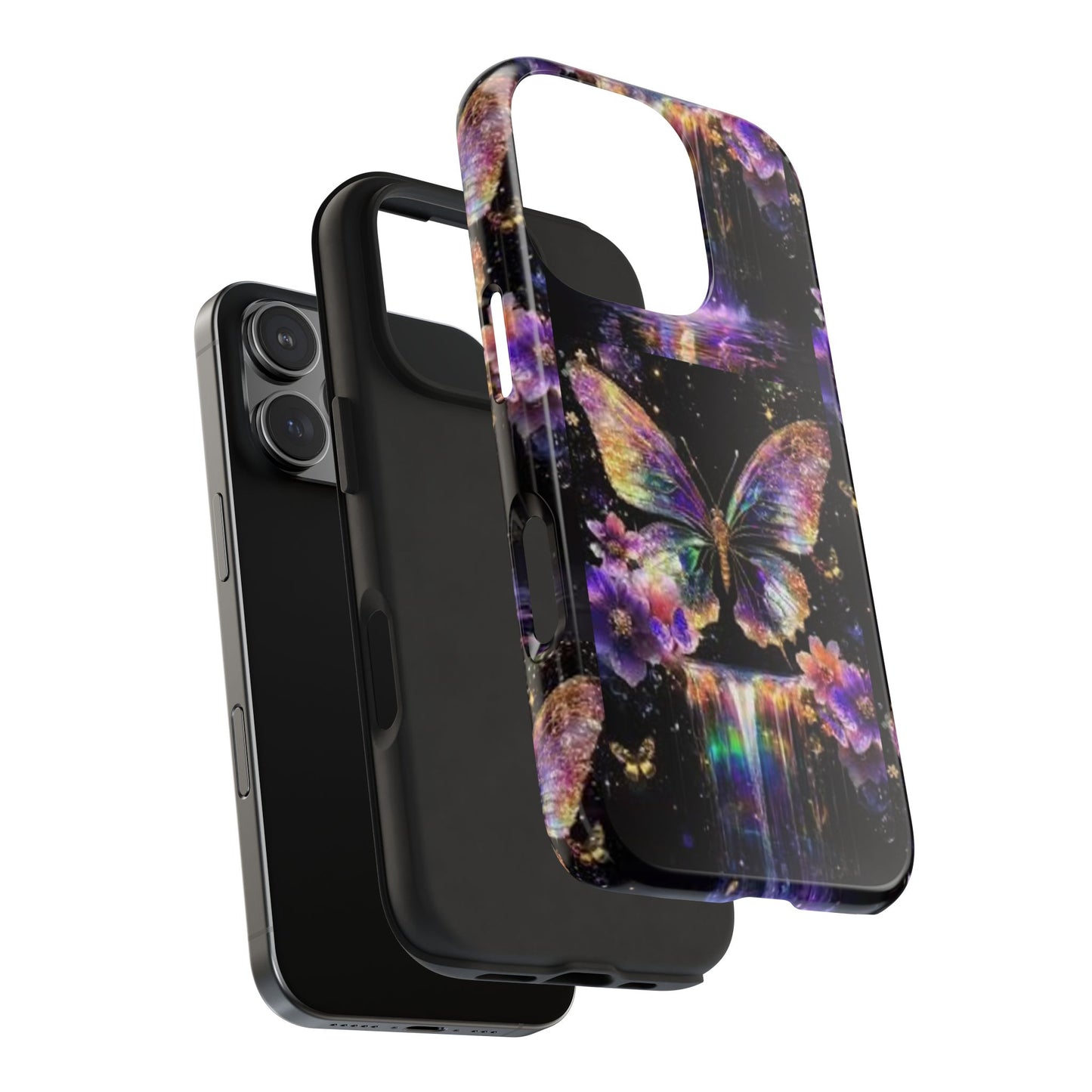 Fantasy Butterfly Tough Phone Case - Durable Protection with Magical Vibes