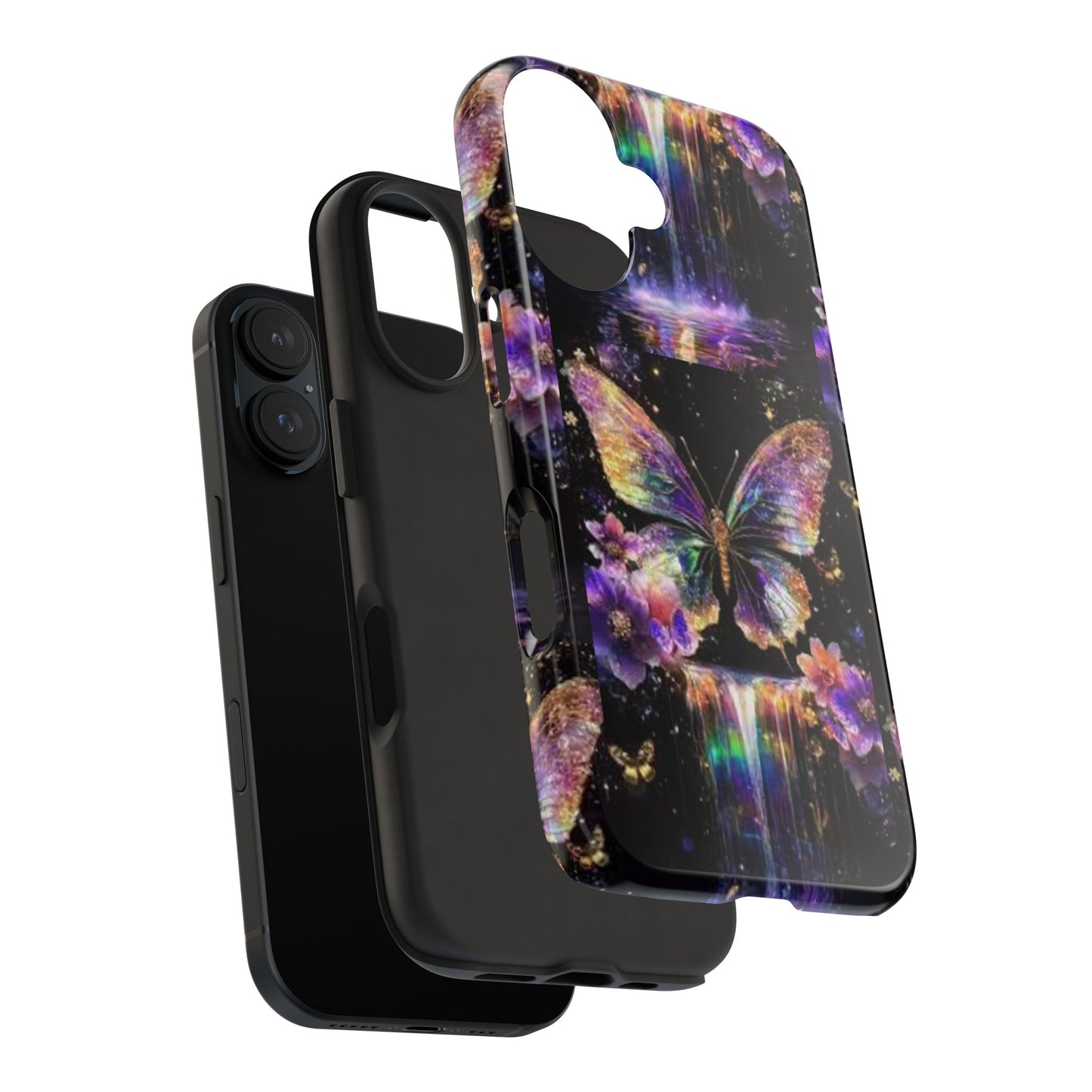 Fantasy Butterfly Tough Phone Case - Durable Protection with Magical Vibes