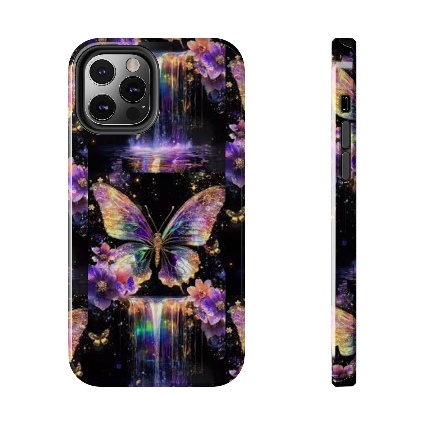 Fantasy Butterfly Tough Phone Case - Durable Protection with Magical Vibes