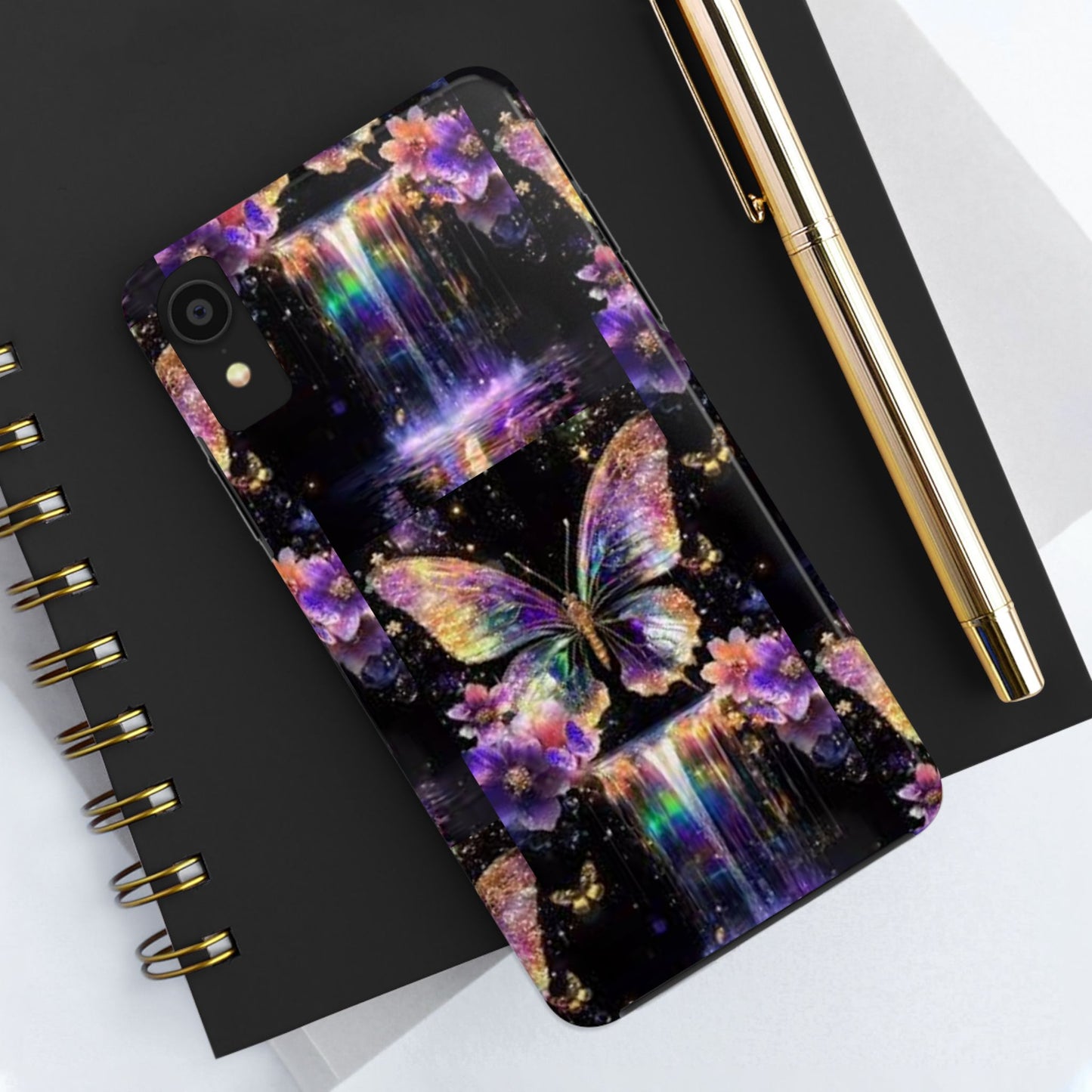 Fantasy Butterfly Tough Phone Case - Durable Protection with Magical Vibes