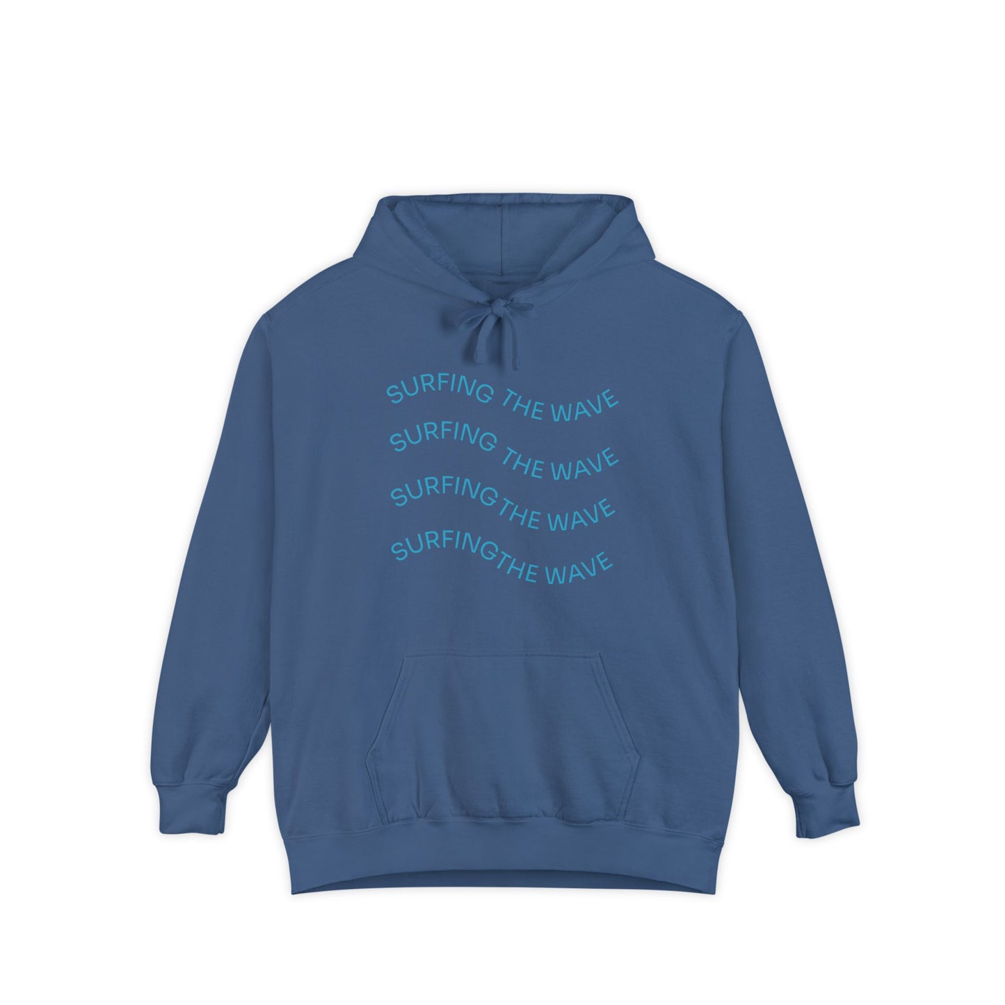Surfing Wave Hoodie, Beachwear, Unisex Pullover, Casual Streetwear, Gift for Surfers, Summer Fashion