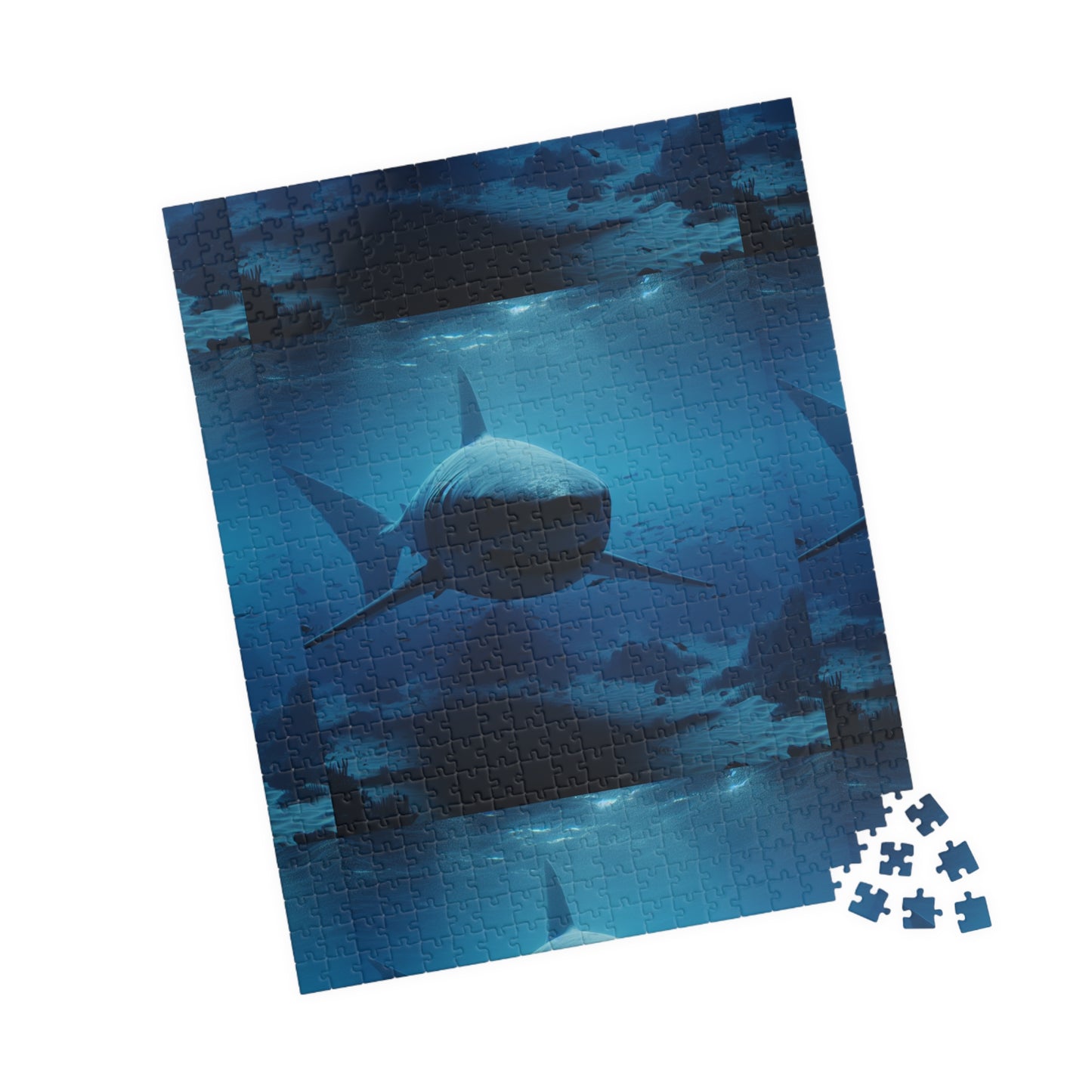 Ocean Life Puzzle - Perfect for Shark Lovers, Family Fun, Educational Activity, Gift for Holidays, 110 to 1014-Piece Options