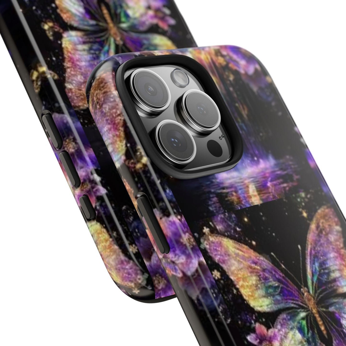 Fantasy Butterfly Tough Phone Case - Durable Protection with Magical Vibes
