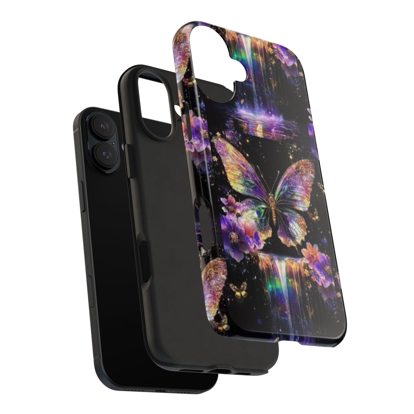 Fantasy Butterfly Tough Phone Case - Durable Protection with Magical Vibes