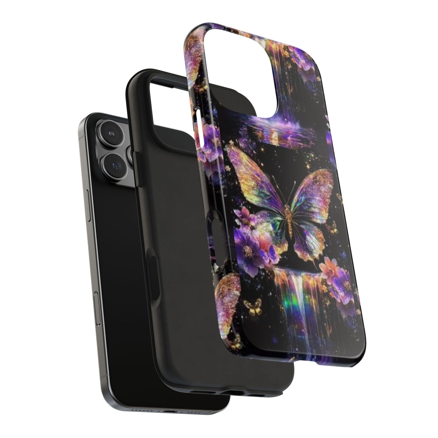 Fantasy Butterfly Tough Phone Case - Durable Protection with Magical Vibes