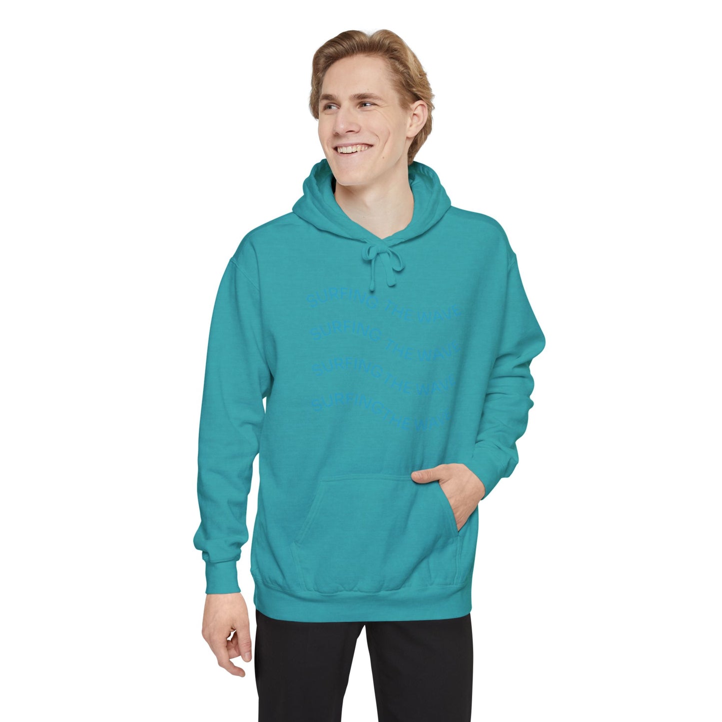 Surfing Wave Hoodie, Beachwear, Unisex Pullover, Casual Streetwear, Gift for Surfers, Summer Fashion