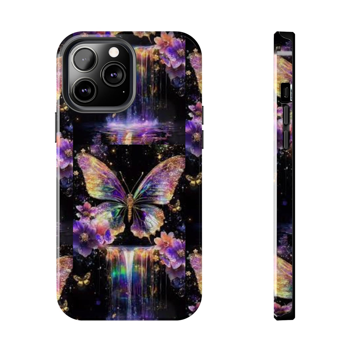Fantasy Butterfly Tough Phone Case - Durable Protection with Magical Vibes