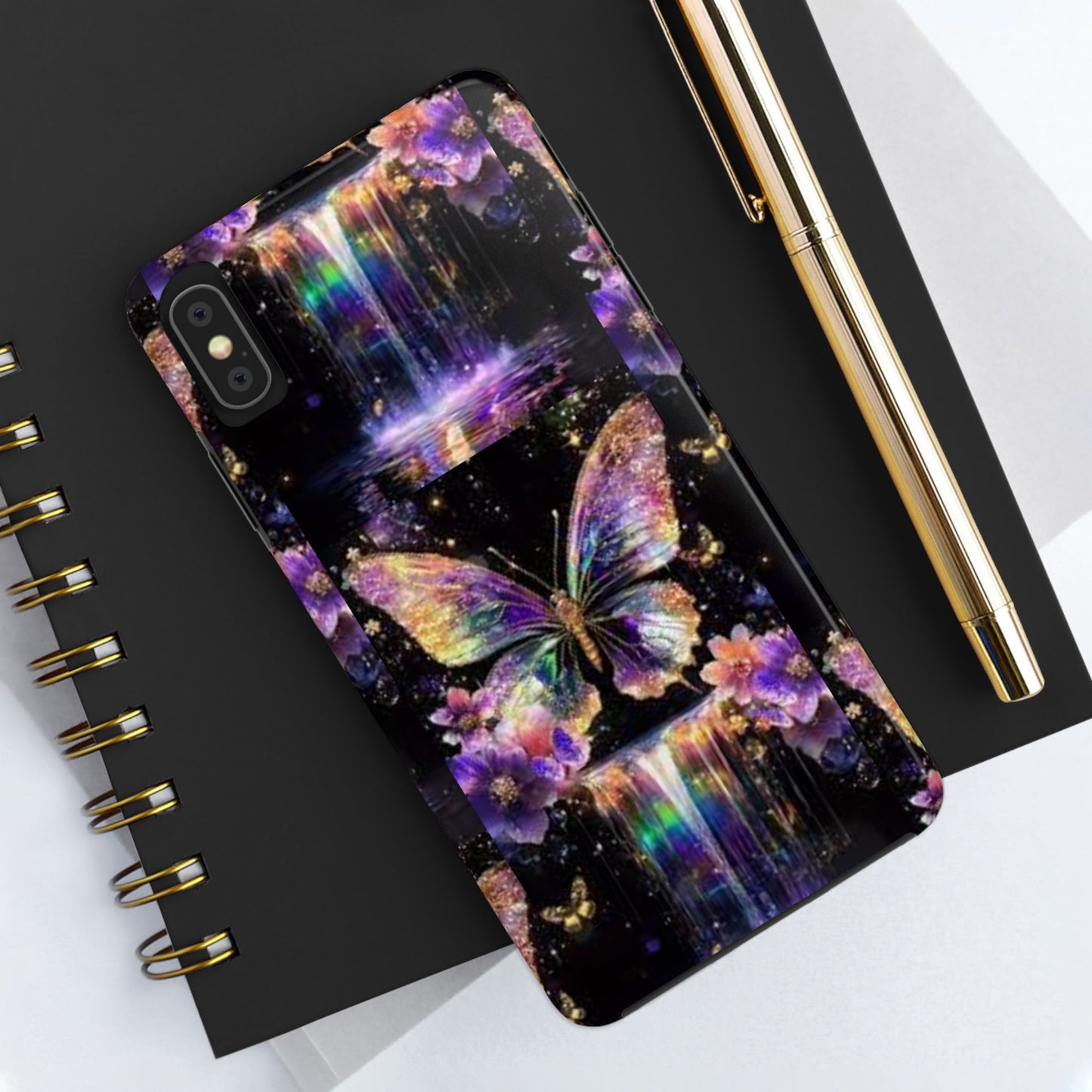 Fantasy Butterfly Tough Phone Case - Durable Protection with Magical Vibes