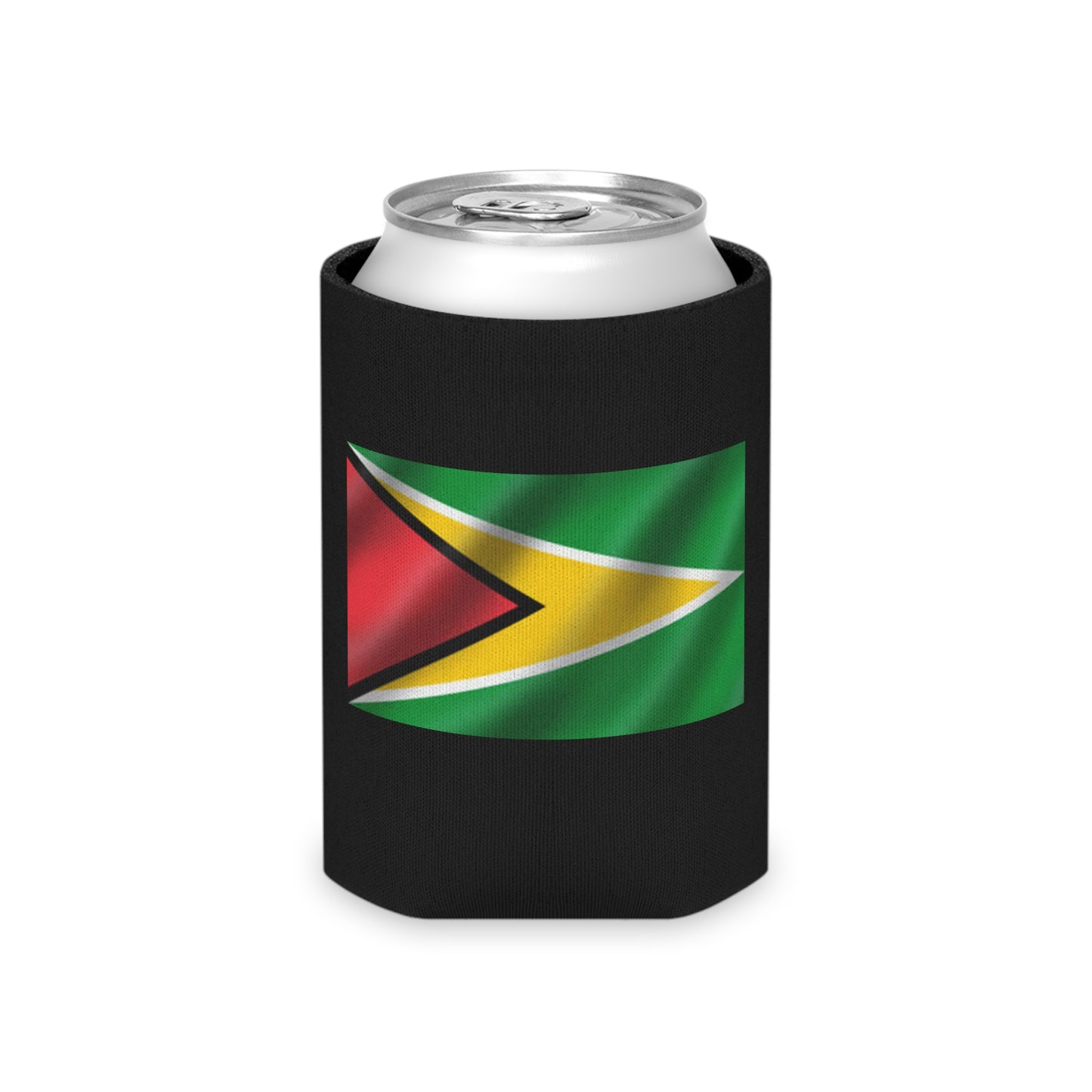 Guyana Flag Can Cooler, Vibrant Beverage Insulator for Parties, Outdoor Events, Sports, Travel, Gift for Guyanese