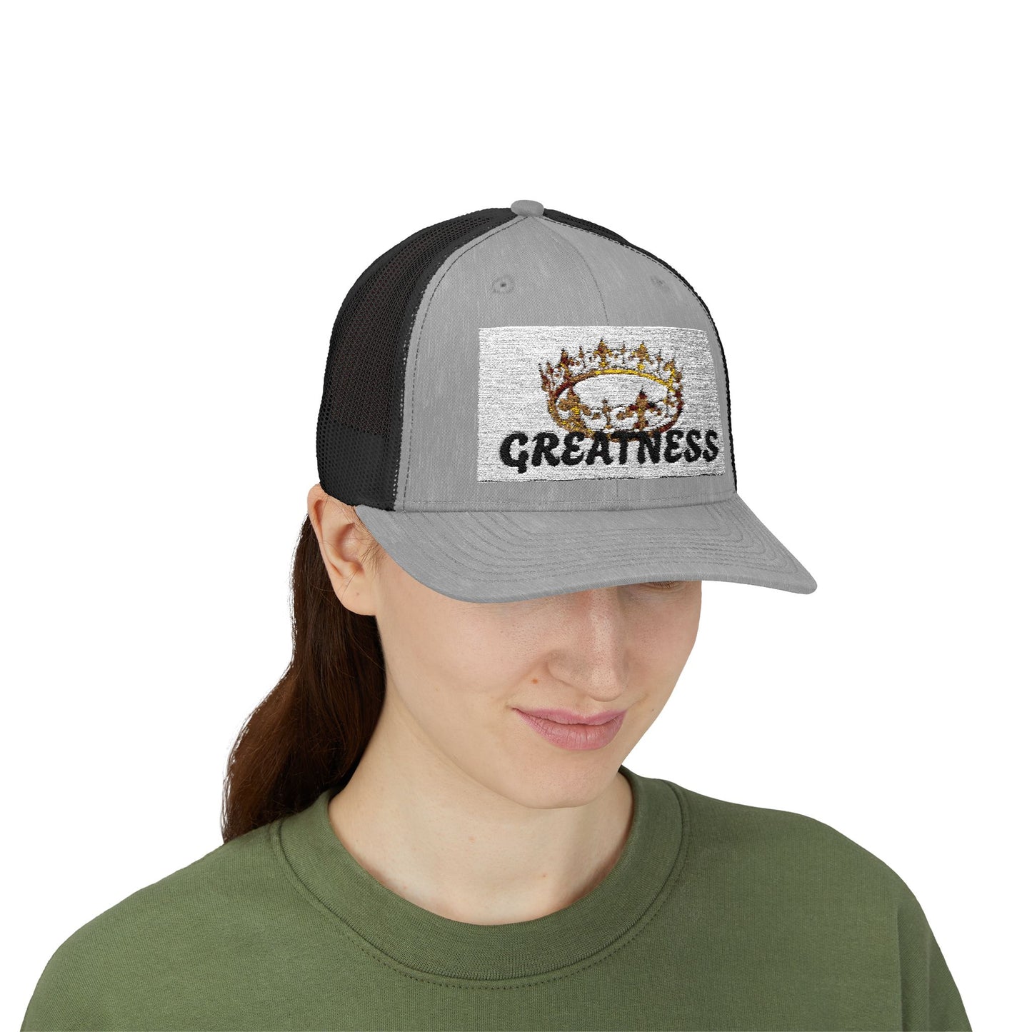Creative Crown Snapback Trucker Cap - Stylish Accessory for Go-Getters, Perfect Gift for Birthdays, Graduations, and Celebrations