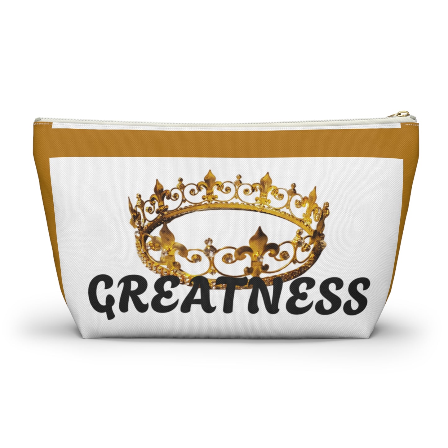 Greatness Makeup Bag with T-Bottom