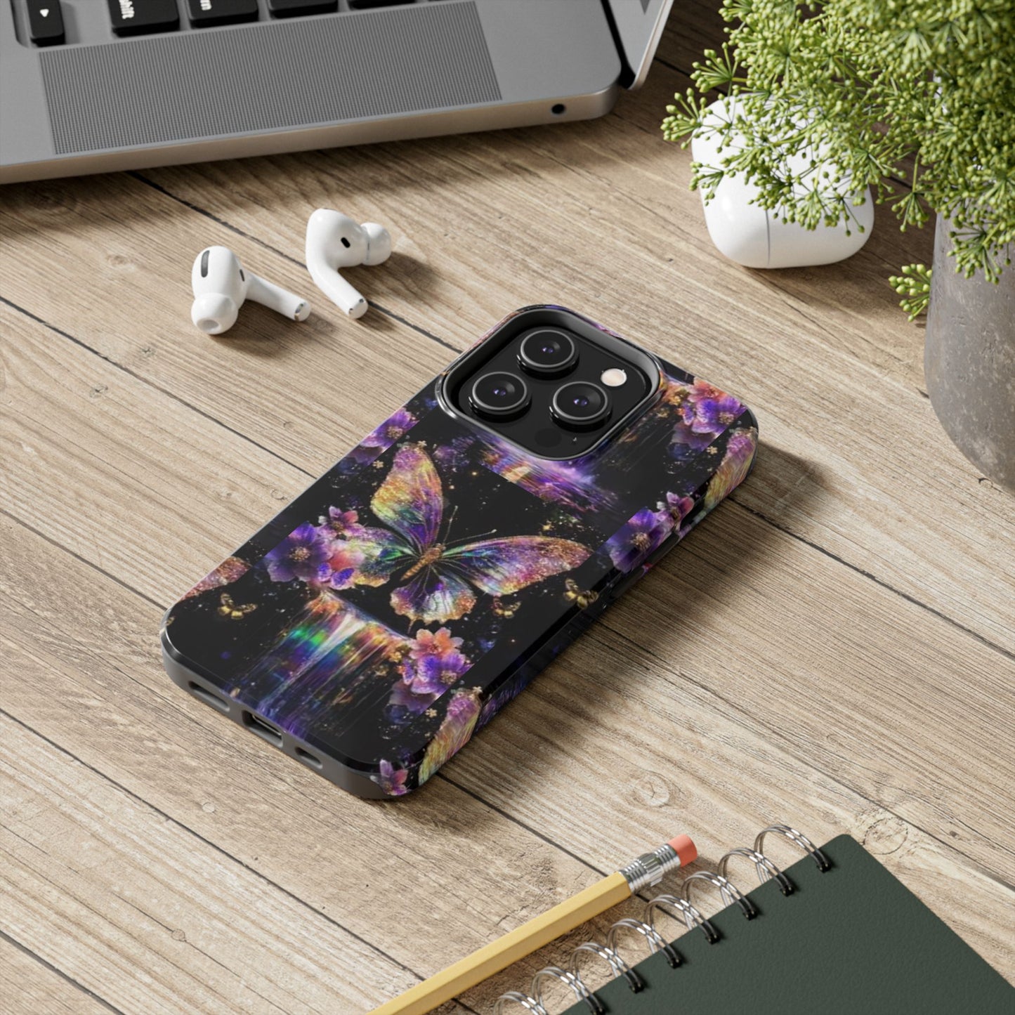 Fantasy Butterfly Tough Phone Case - Durable Protection with Magical Vibes