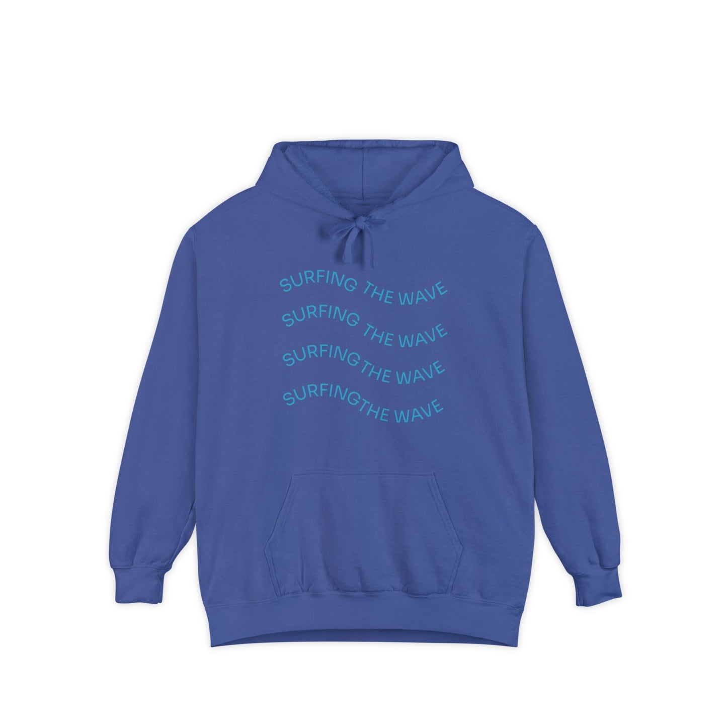 Surfing Wave Hoodie, Beachwear, Unisex Pullover, Casual Streetwear, Gift for Surfers, Summer Fashion
