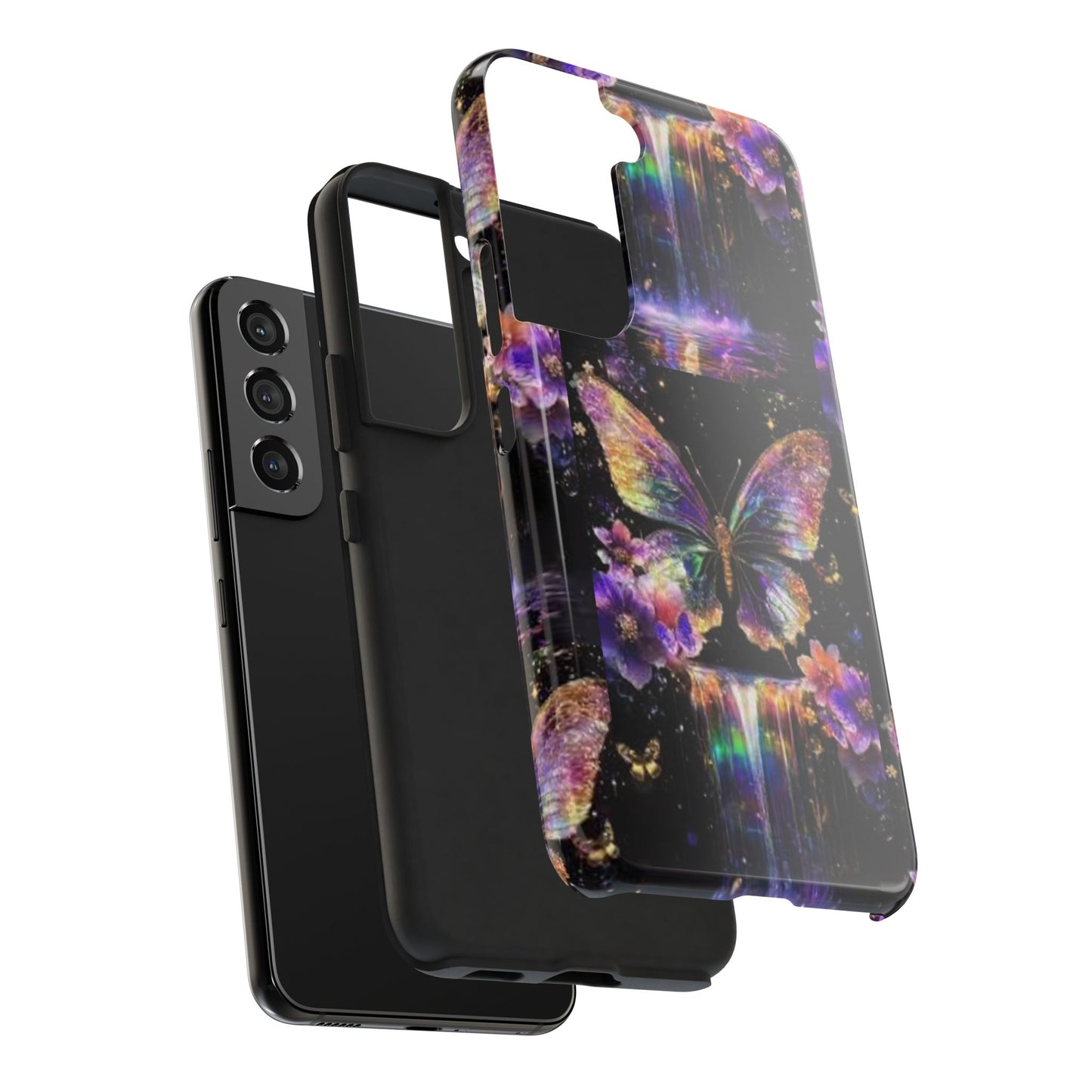 Fantasy Butterfly Tough Phone Case - Durable Protection with Magical Vibes