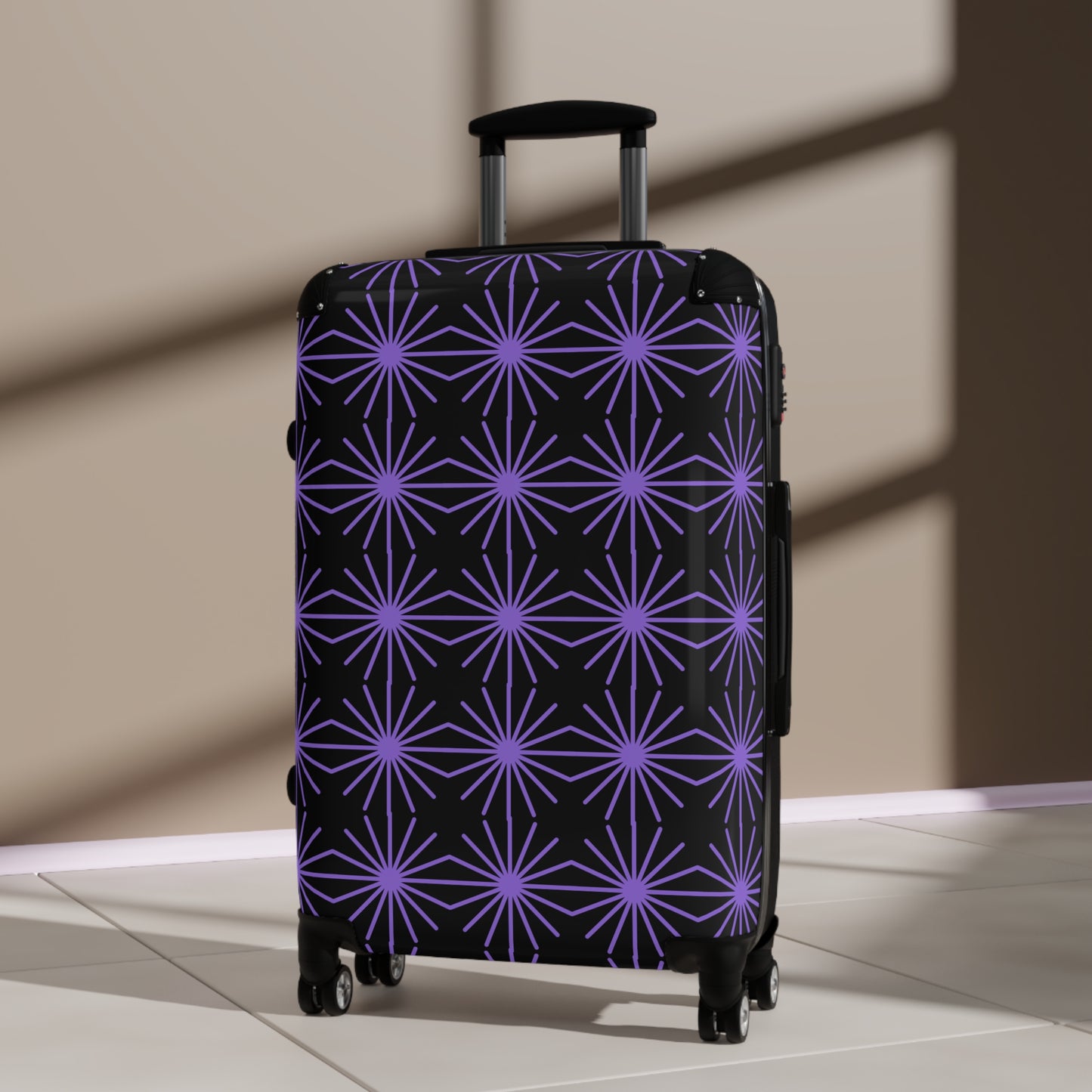 Stylish Luggage, Trendy Travel Suitcase, Eye-Catching Carry-On, Unique Patterned Suitcase, Perfect Gift for Travelers, Travel Essentials