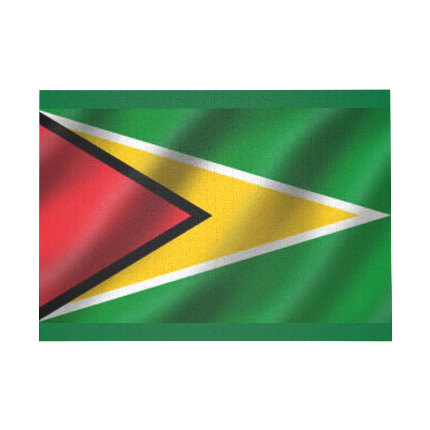 Guyanese Flag Puzzle, 96-1000 Piece Jigsaw, Unique Gift for Flag Enthusiasts, Educational Decor, Fun Family Activity, Travel Souvenirs