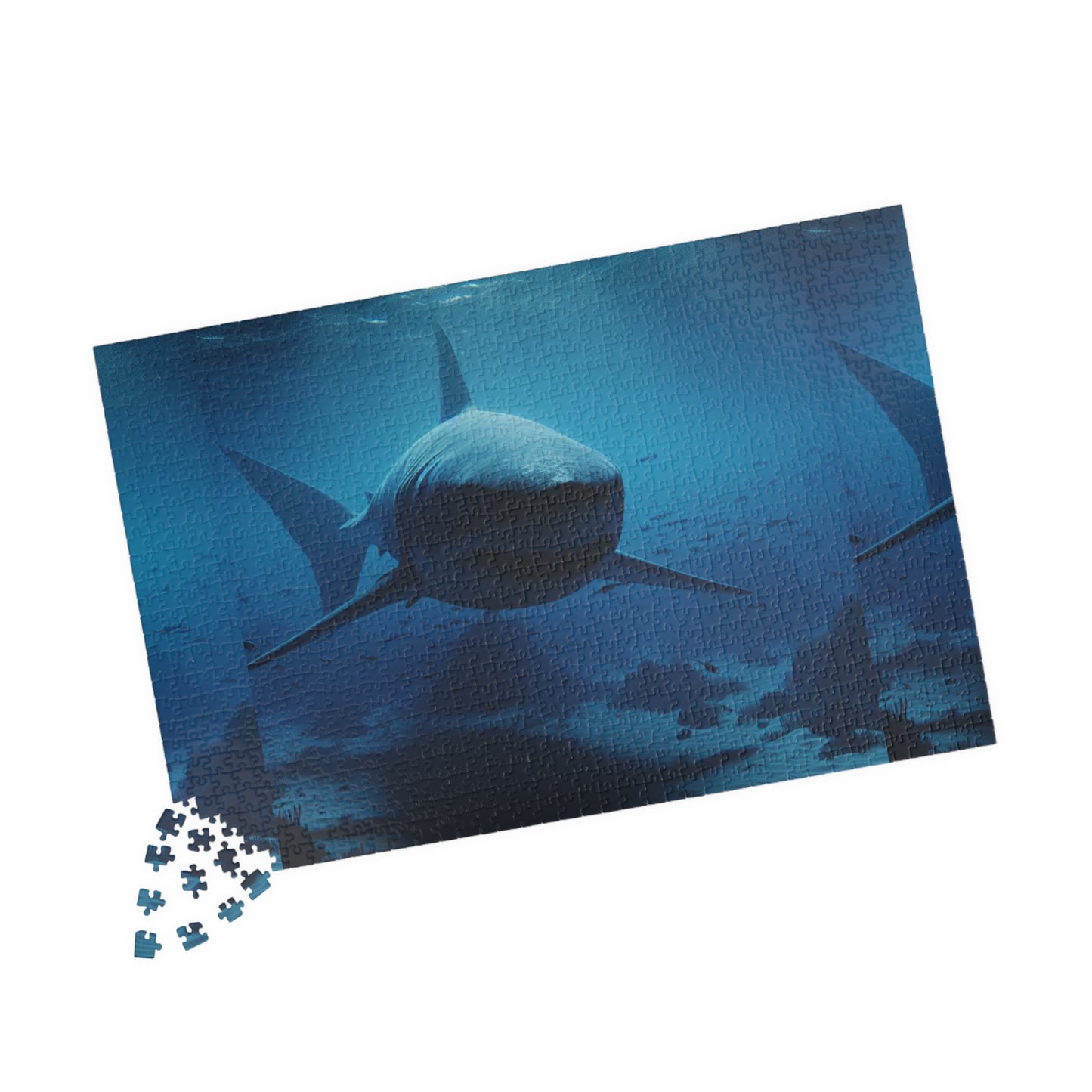 Ocean Life Puzzle - Perfect for Shark Lovers, Family Fun, Educational Activity, Gift for Holidays, 110 to 1014-Piece Options