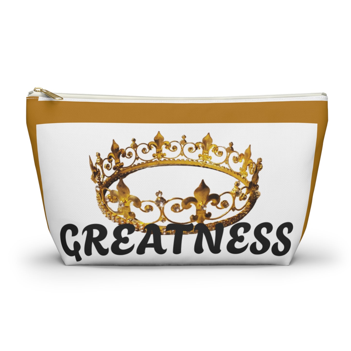 Greatness Makeup Bag with T-Bottom