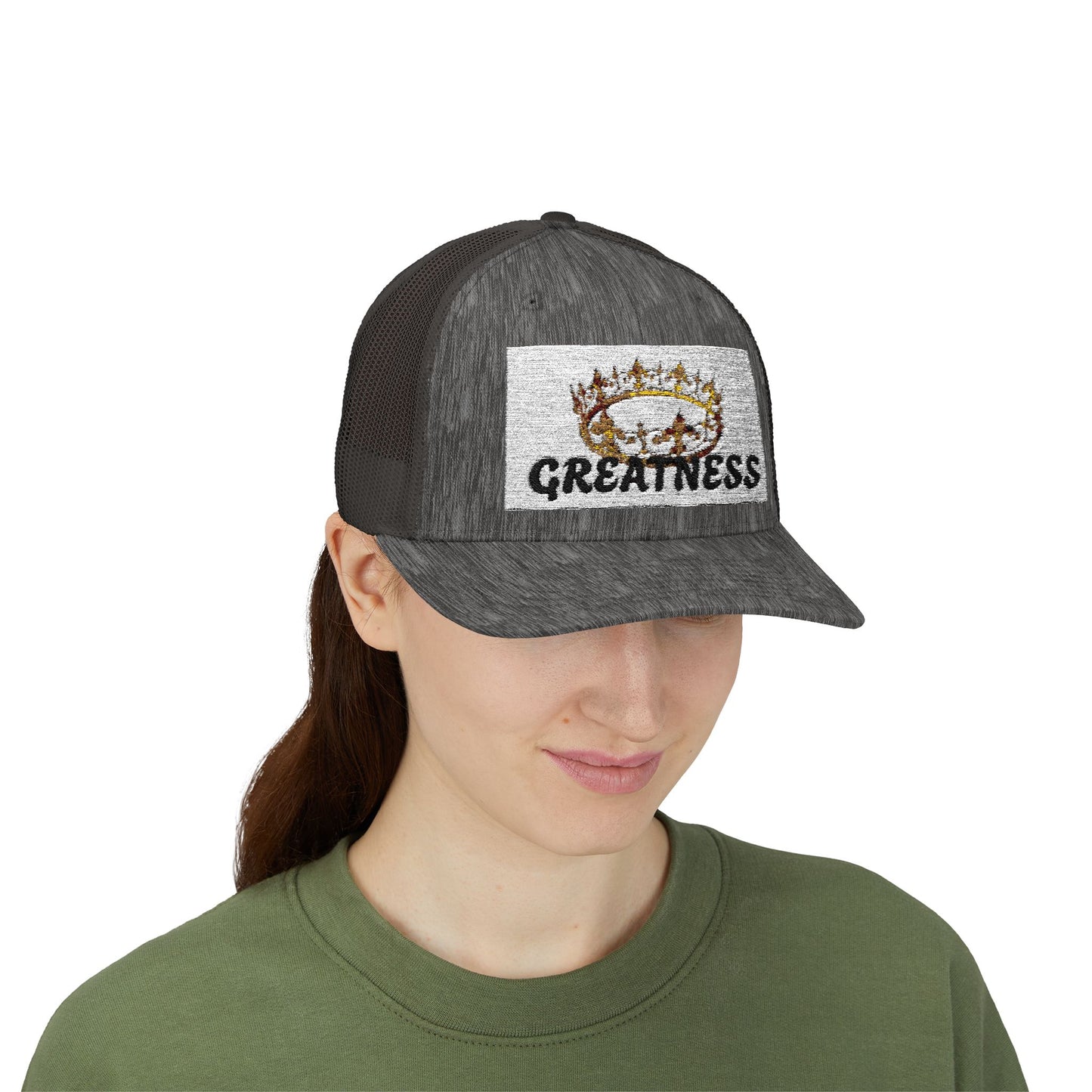 Creative Crown Snapback Trucker Cap - Stylish Accessory for Go-Getters, Perfect Gift for Birthdays, Graduations, and Celebrations