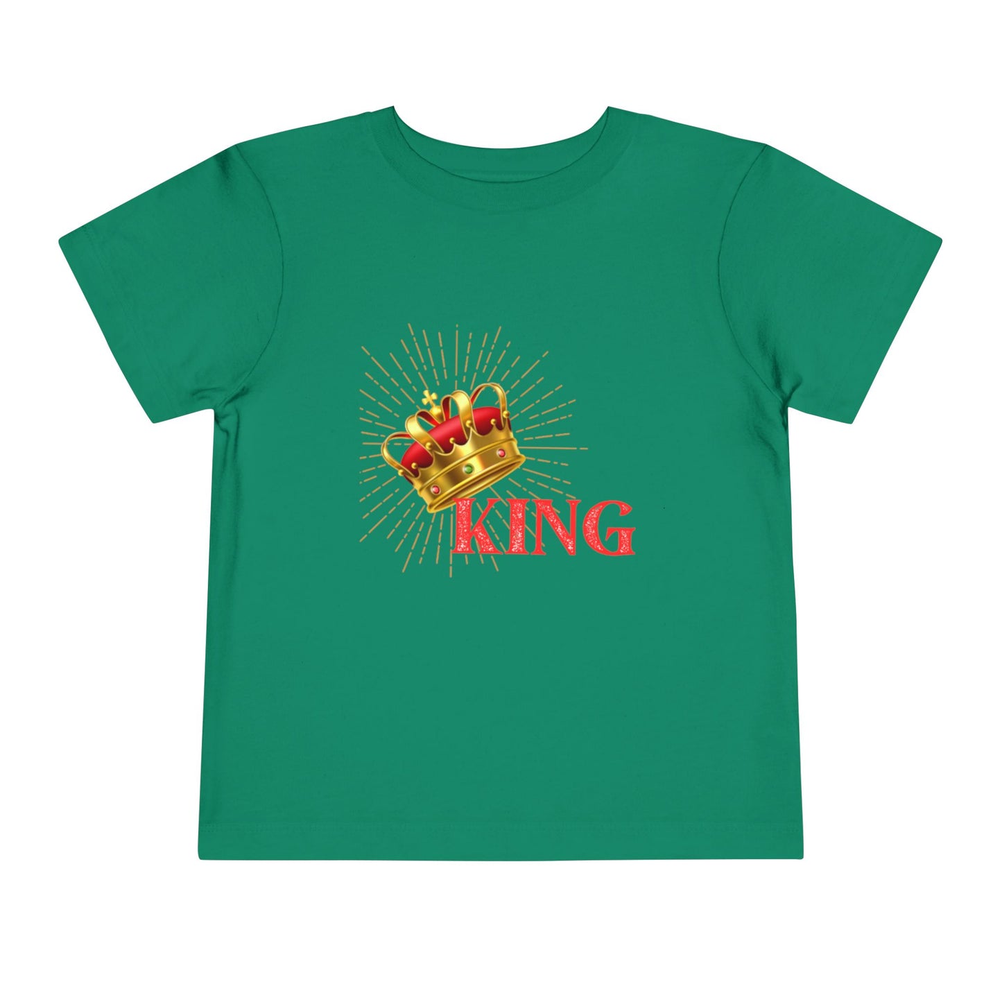 Toddler King Tee - Celebrate Royalty, Birthday Gift, Cute Toddler Shirt, Crown Design, Fun Casual Wear, Kids Apparel