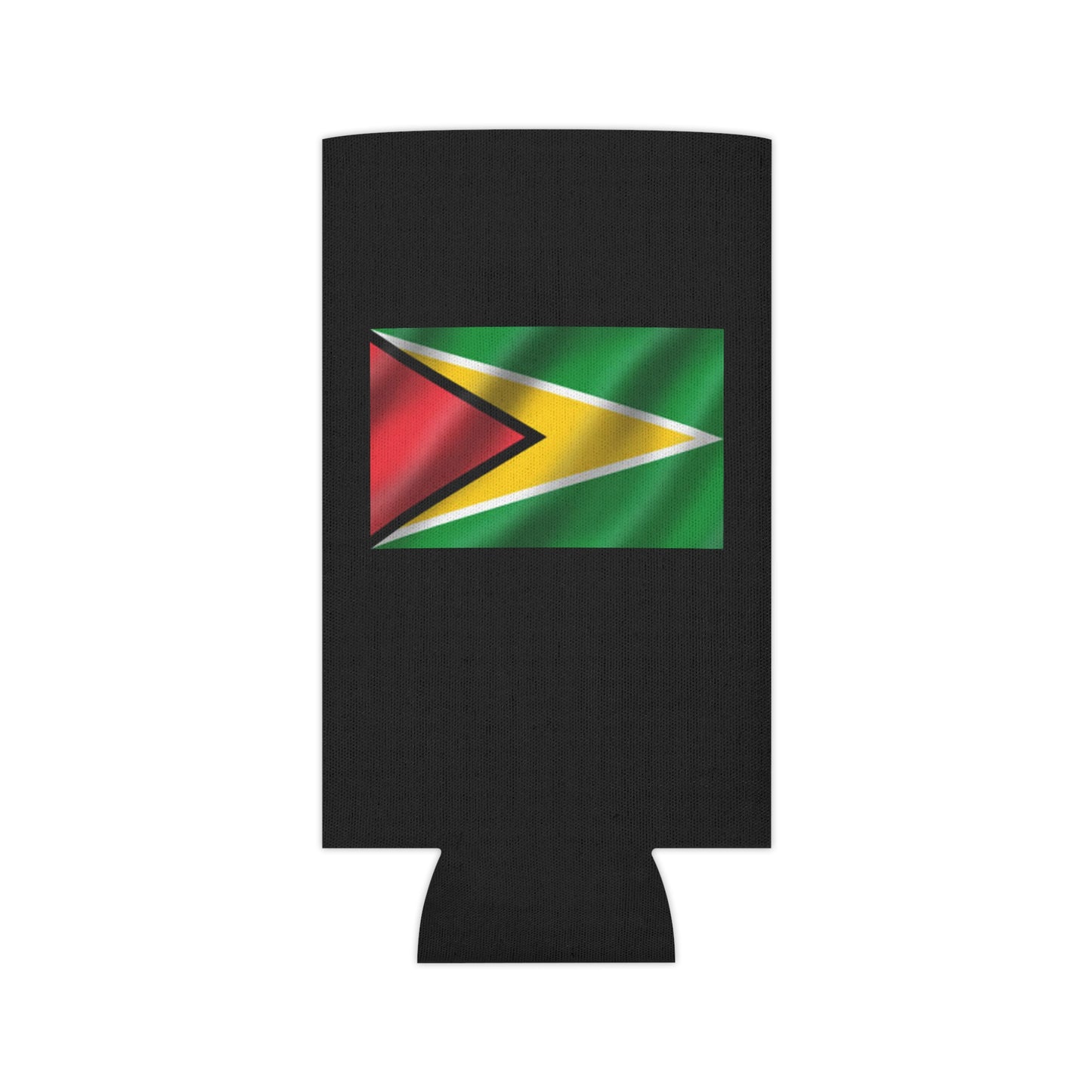 Guyana Flag Can Cooler, Vibrant Beverage Insulator for Parties, Outdoor Events, Sports, Travel, Gift for Guyanese
