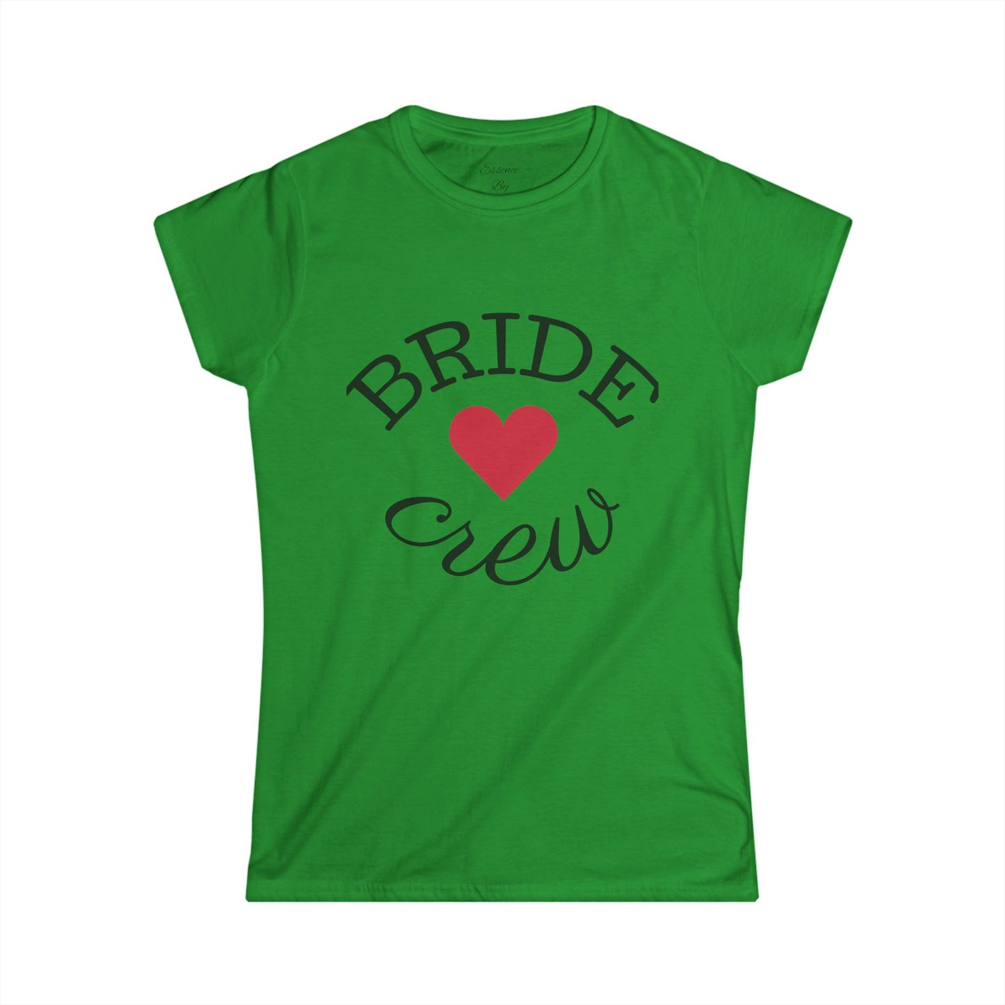 Bridal Party Softstyle Tee, Bride Crew Shirt, Bachelorette Gift, Wedding Celebration Outfit, Bridesmaid Apparel, Stylish Wedding Wear