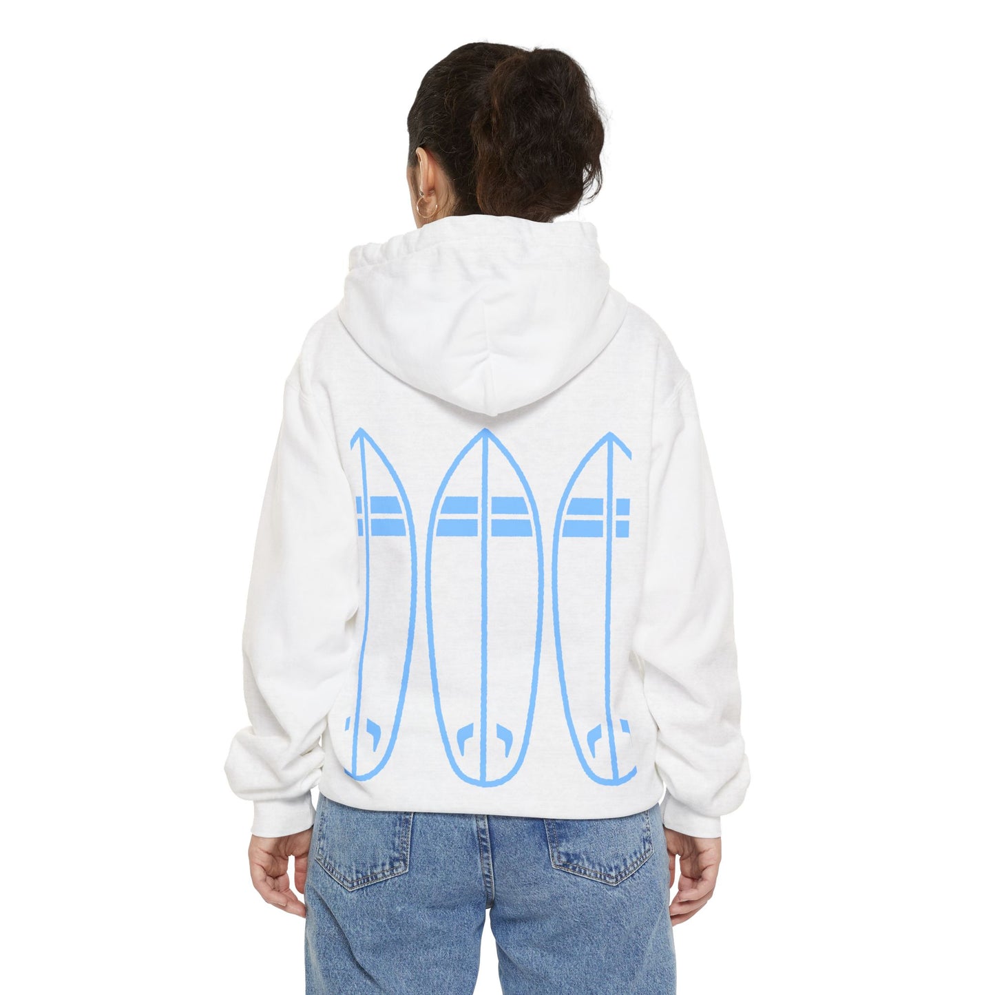 Surfing Wave Hoodie, Beachwear, Unisex Pullover, Casual Streetwear, Gift for Surfers, Summer Fashion