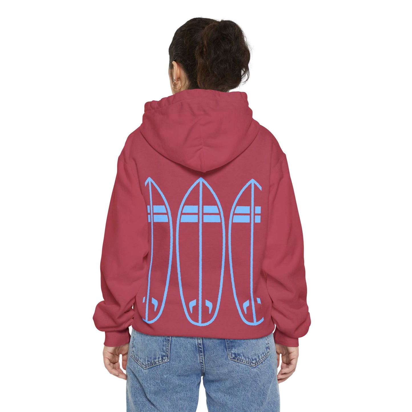 Surfing Wave Hoodie, Beachwear, Unisex Pullover, Casual Streetwear, Gift for Surfers, Summer Fashion