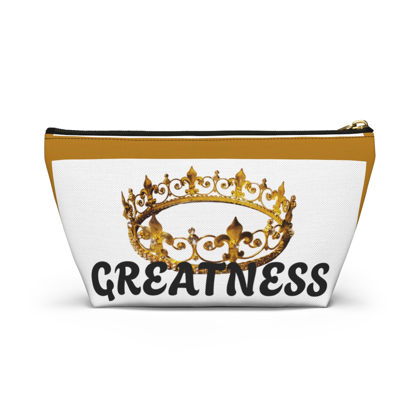 Greatness Makeup Bag with T-Bottom