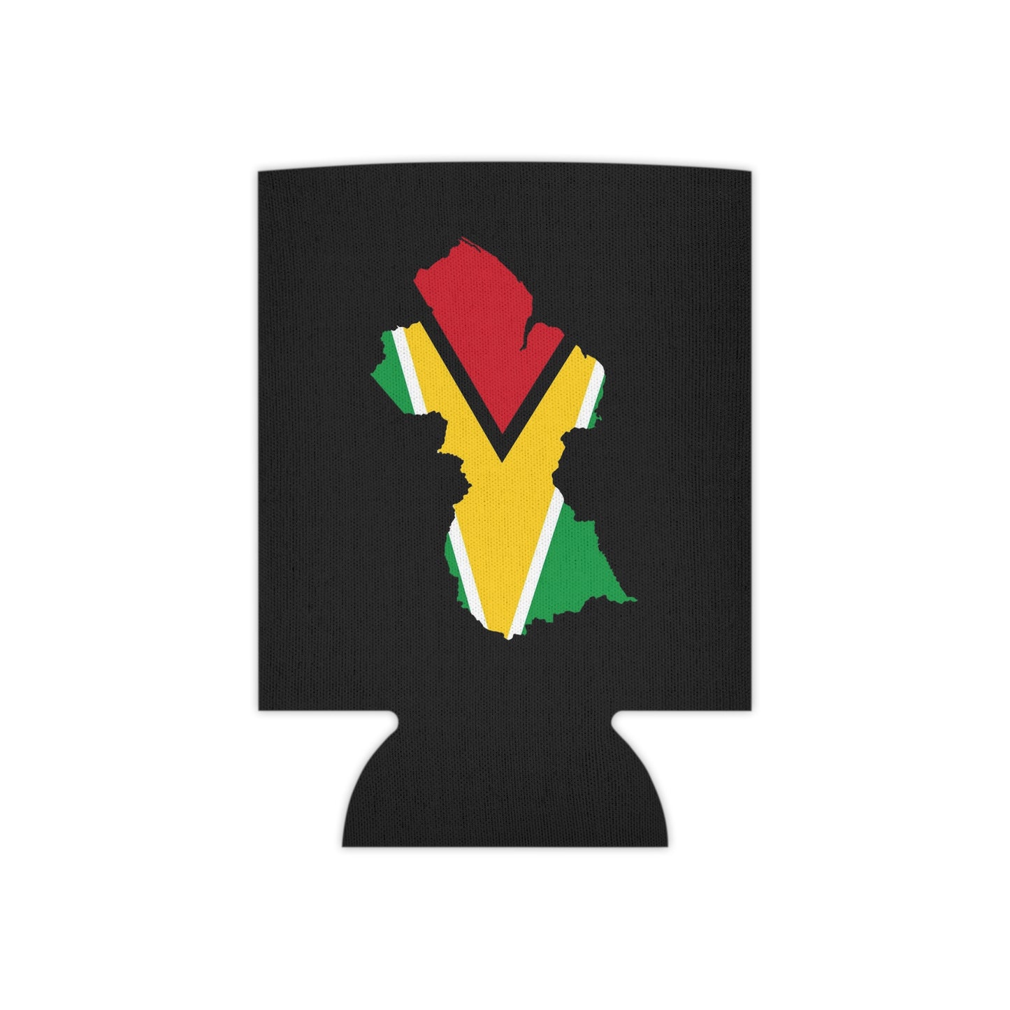 Guyana Flag Can Cooler, Vibrant Beverage Insulator for Parties, Outdoor Events, Sports, Travel, Gift for Guyanese