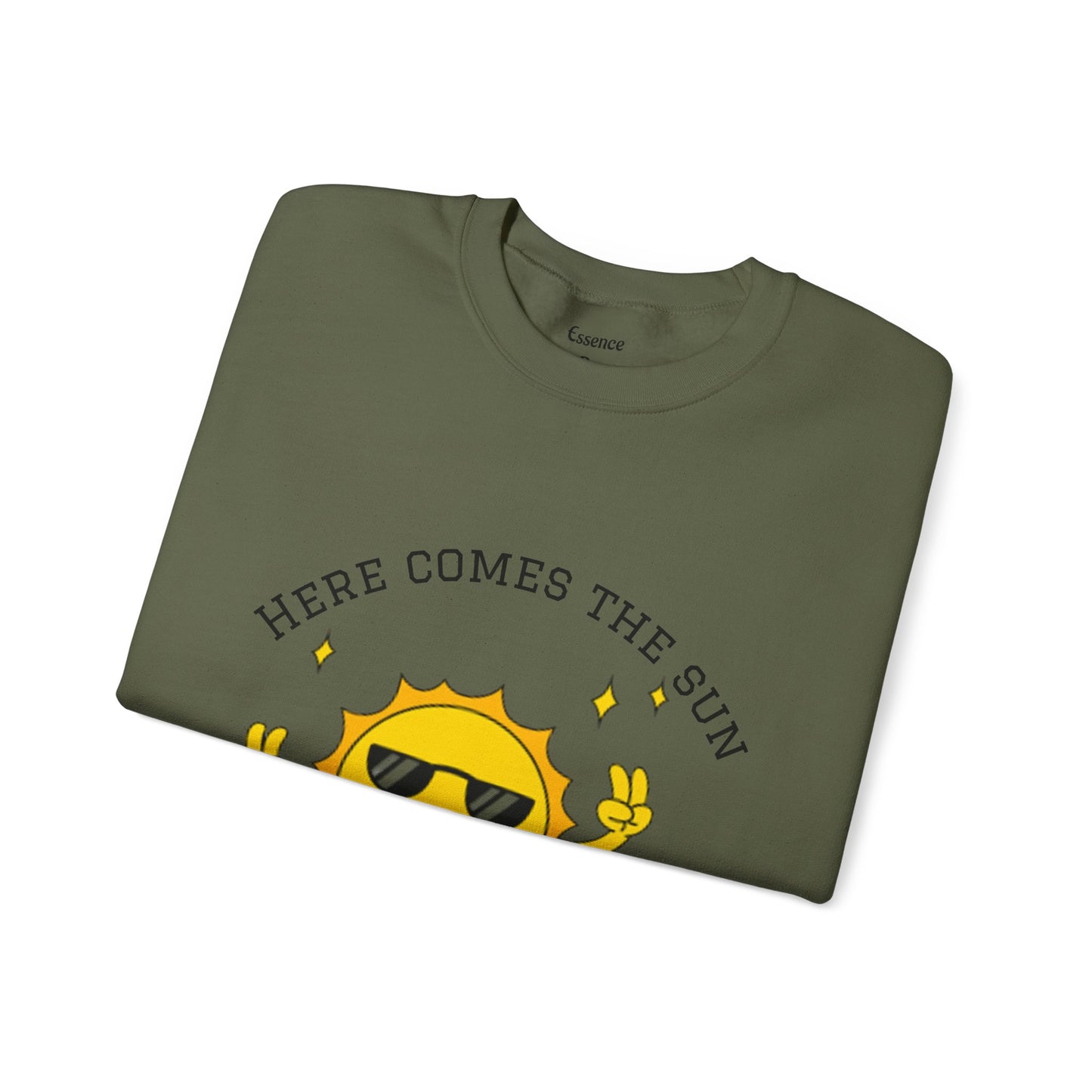 Sunny Vibes Sweatshirt - Bright Unisex Crewneck for Casual Days, Gift for Friends, Spring Fashion, Fun Layering, Sunshine Design