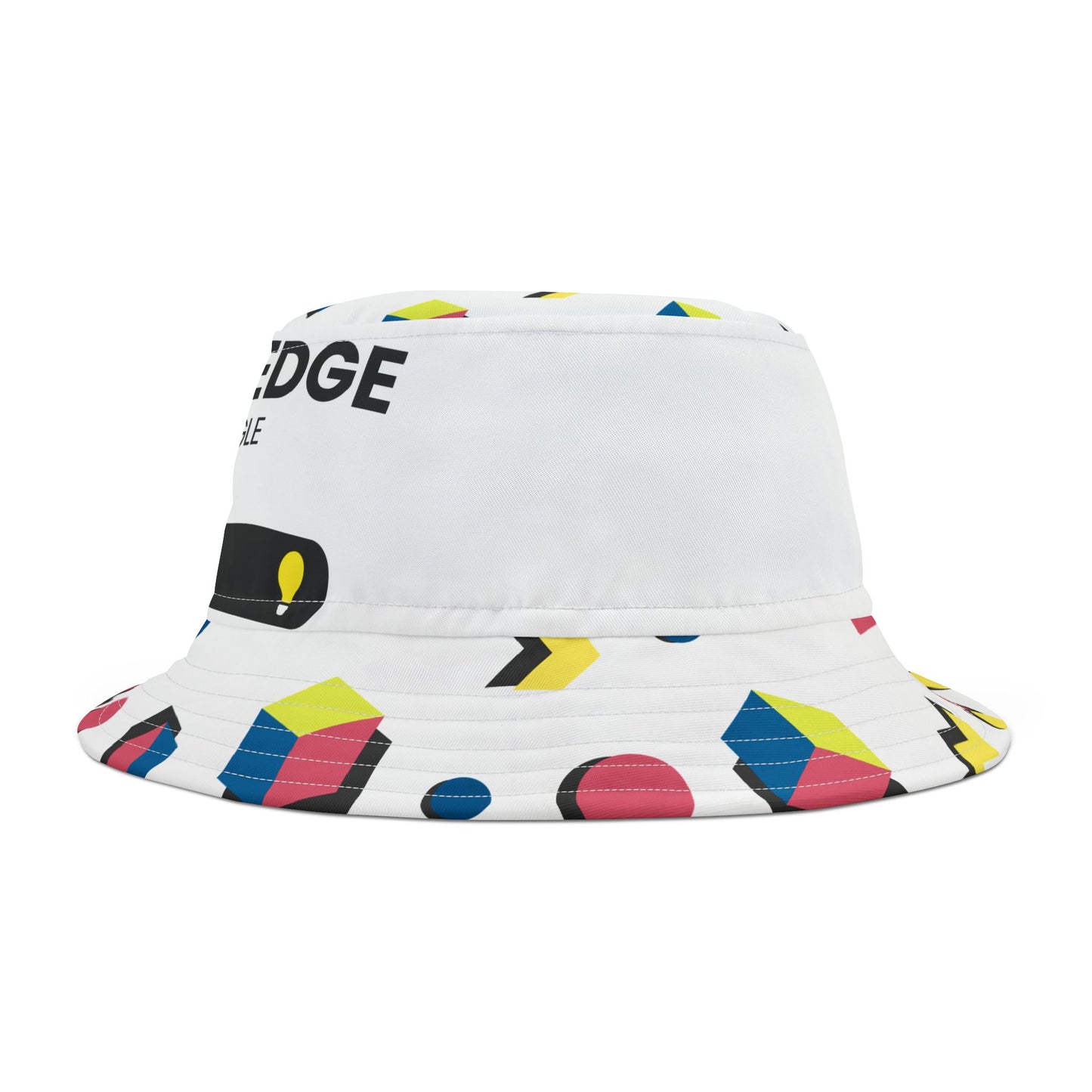 Knowledge Empowered Bucket Hat: Trendy AOP Summer Accessory, Perfect for Beach Days, Festivals, Gifts
