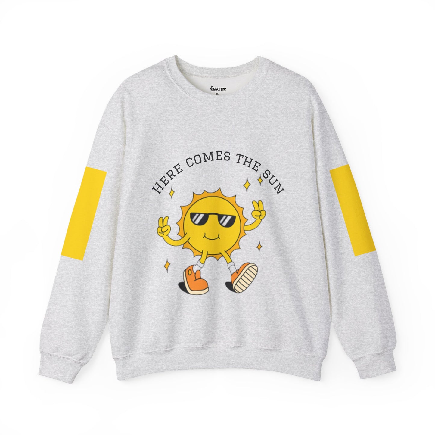 Sunny Vibes Sweatshirt - Bright Unisex Crewneck for Casual Days, Gift for Friends, Spring Fashion, Fun Layering, Sunshine Design