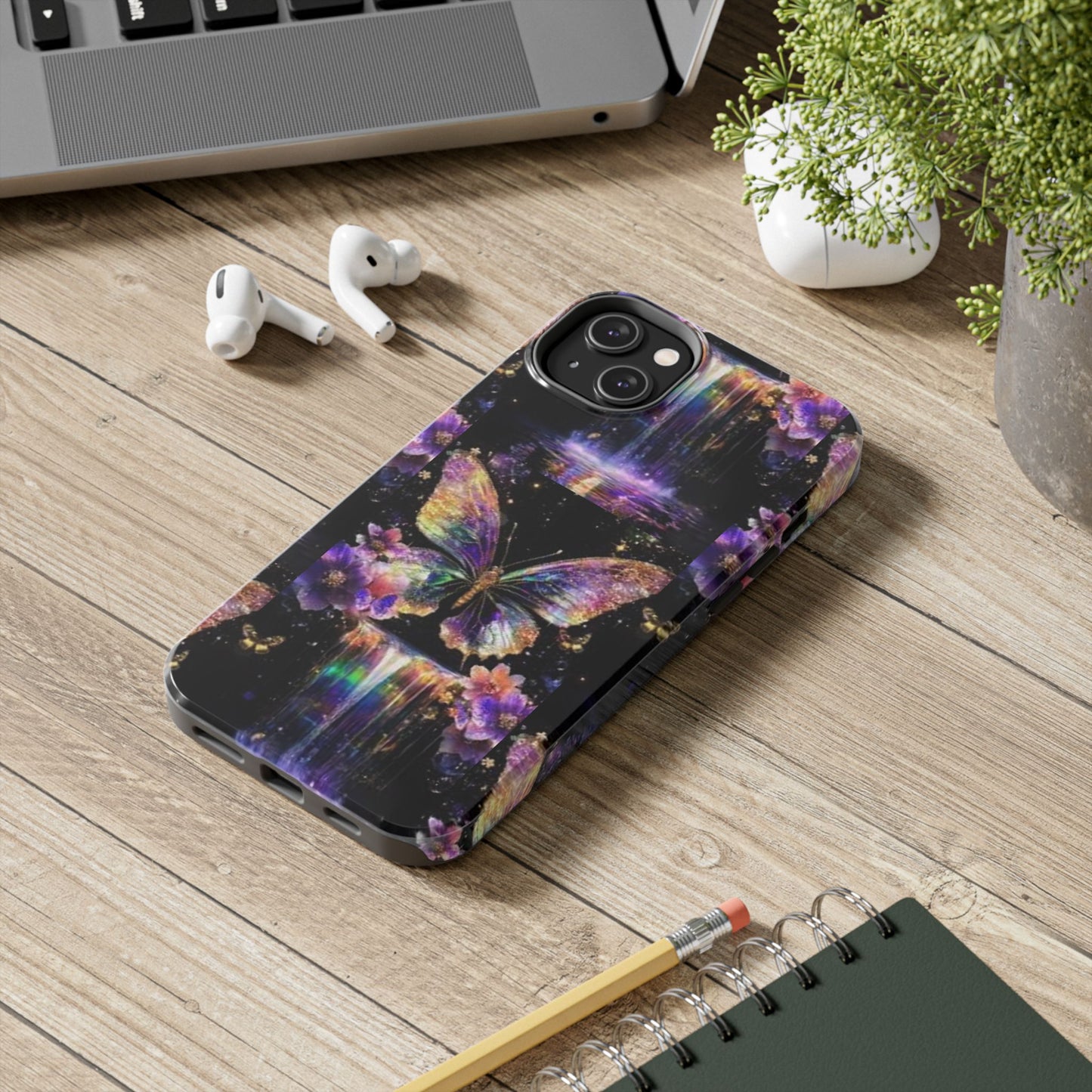 Fantasy Butterfly Tough Phone Case - Durable Protection with Magical Vibes
