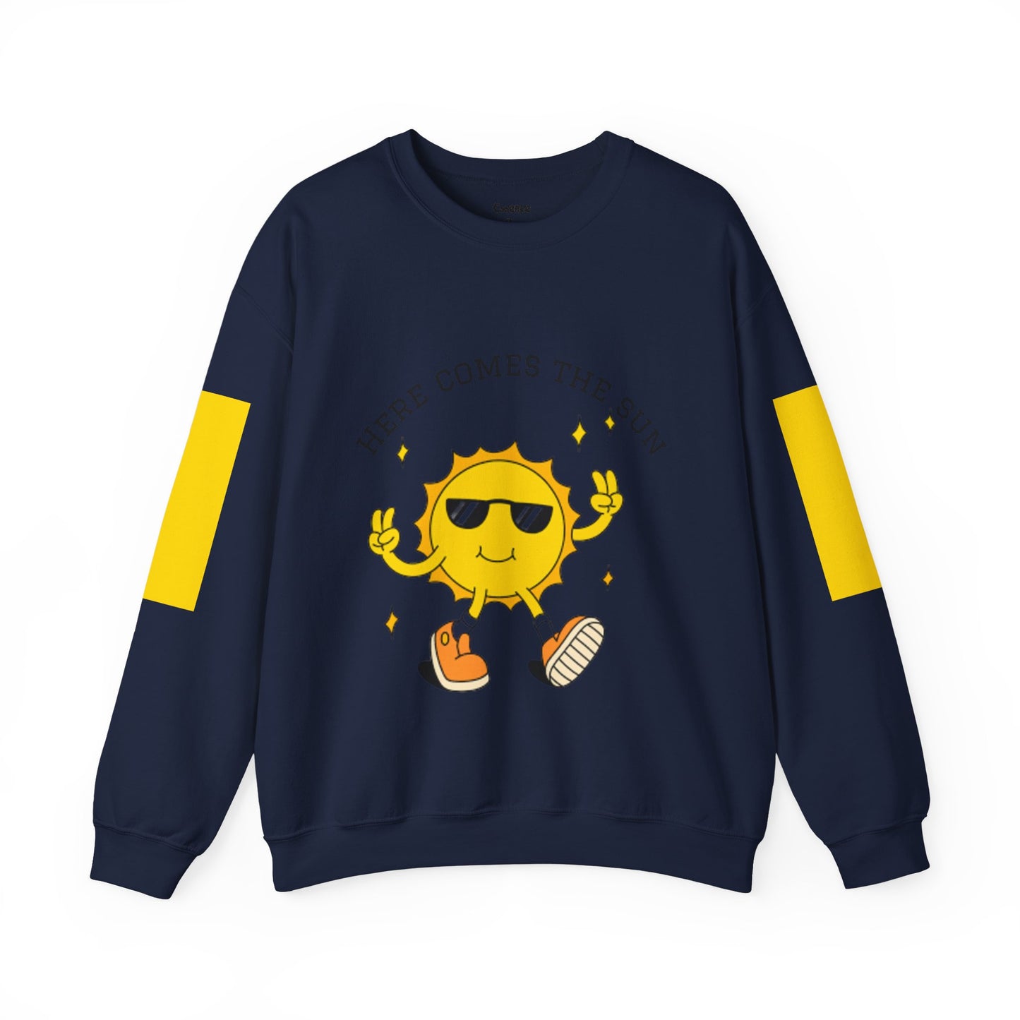Sunny Vibes Sweatshirt - Bright Unisex Crewneck for Casual Days, Gift for Friends, Spring Fashion, Fun Layering, Sunshine Design