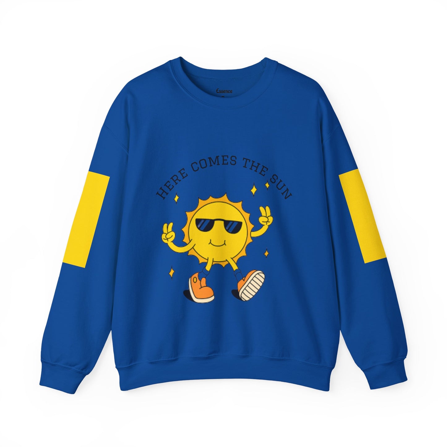Sunny Vibes Sweatshirt - Bright Unisex Crewneck for Casual Days, Gift for Friends, Spring Fashion, Fun Layering, Sunshine Design
