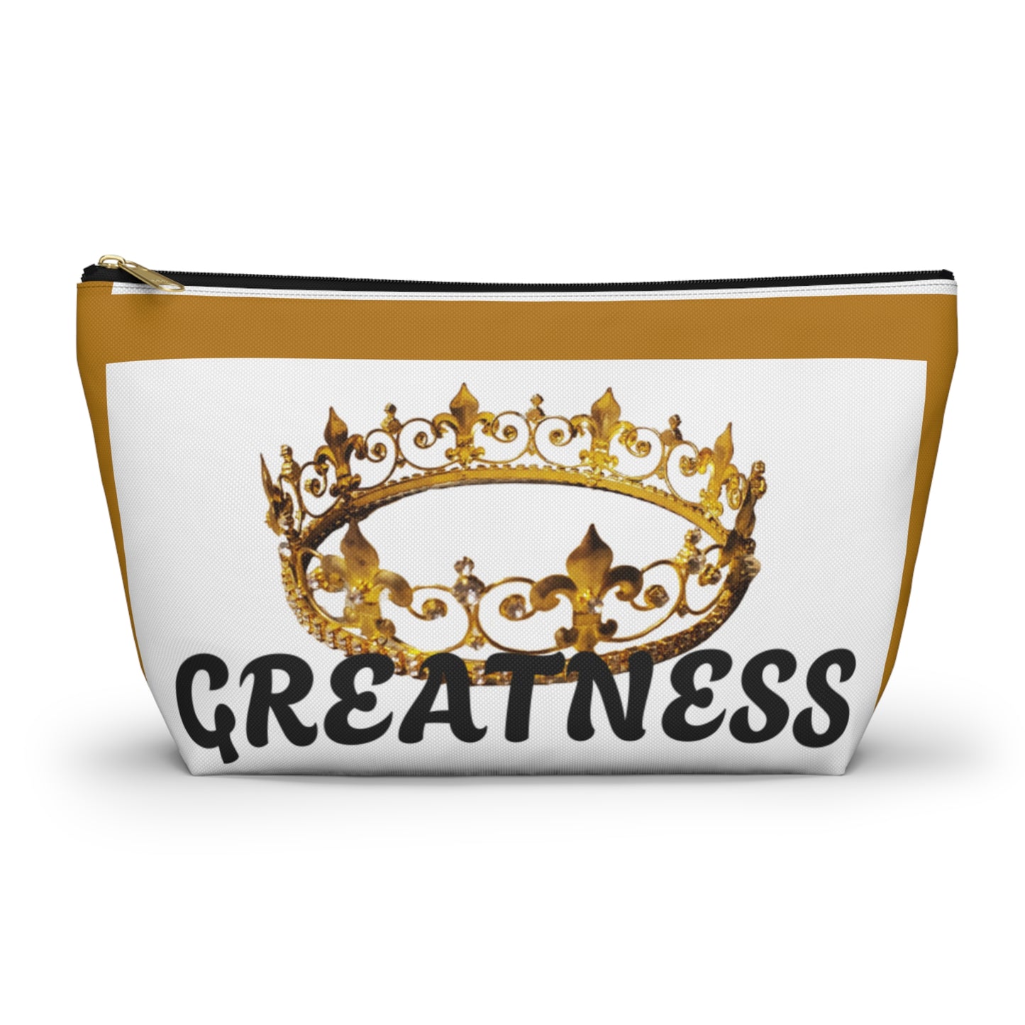 Greatness Makeup Bag with T-Bottom