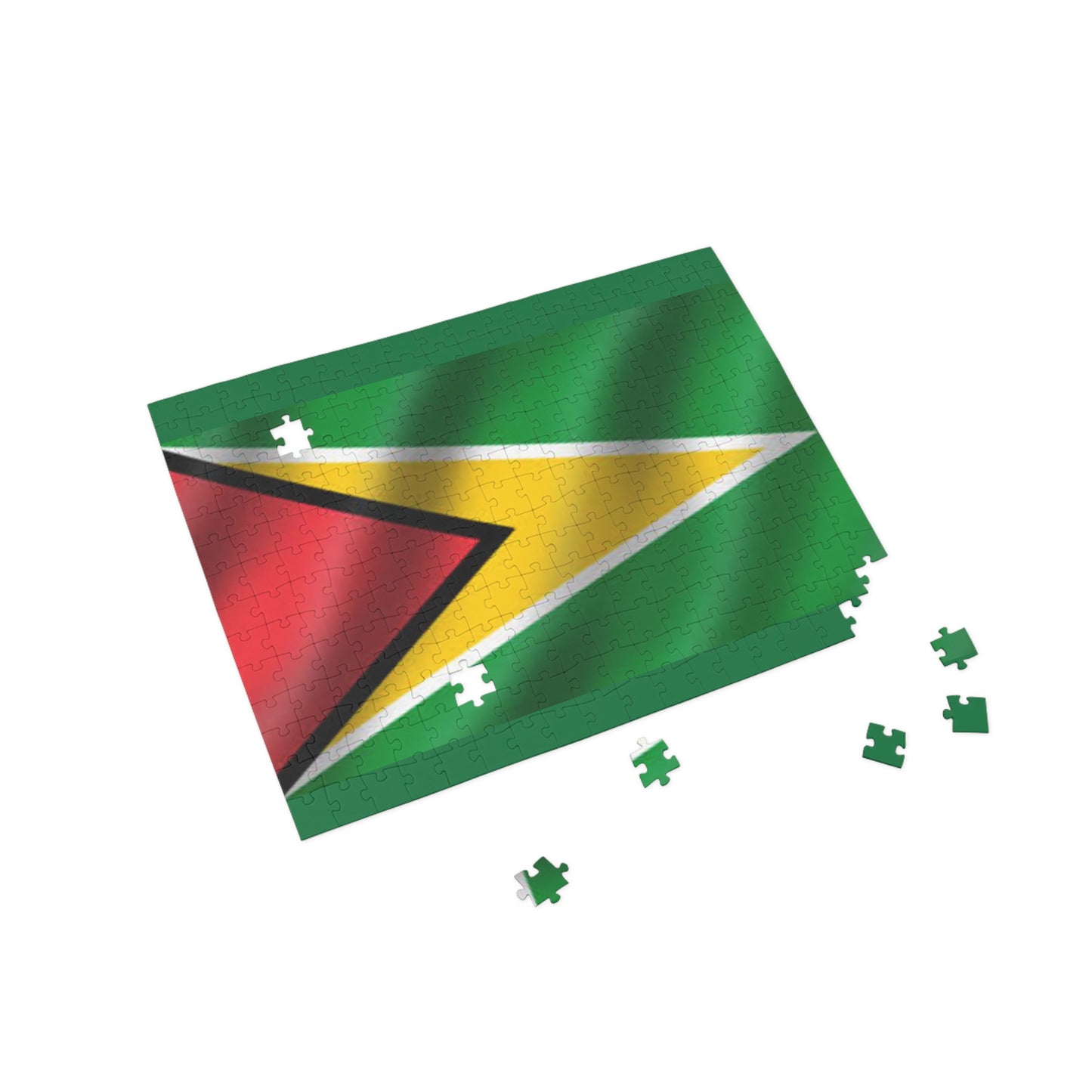 Guyanese Flag Puzzle, 96-1000 Piece Jigsaw, Unique Gift for Flag Enthusiasts, Educational Decor, Fun Family Activity, Travel Souvenirs