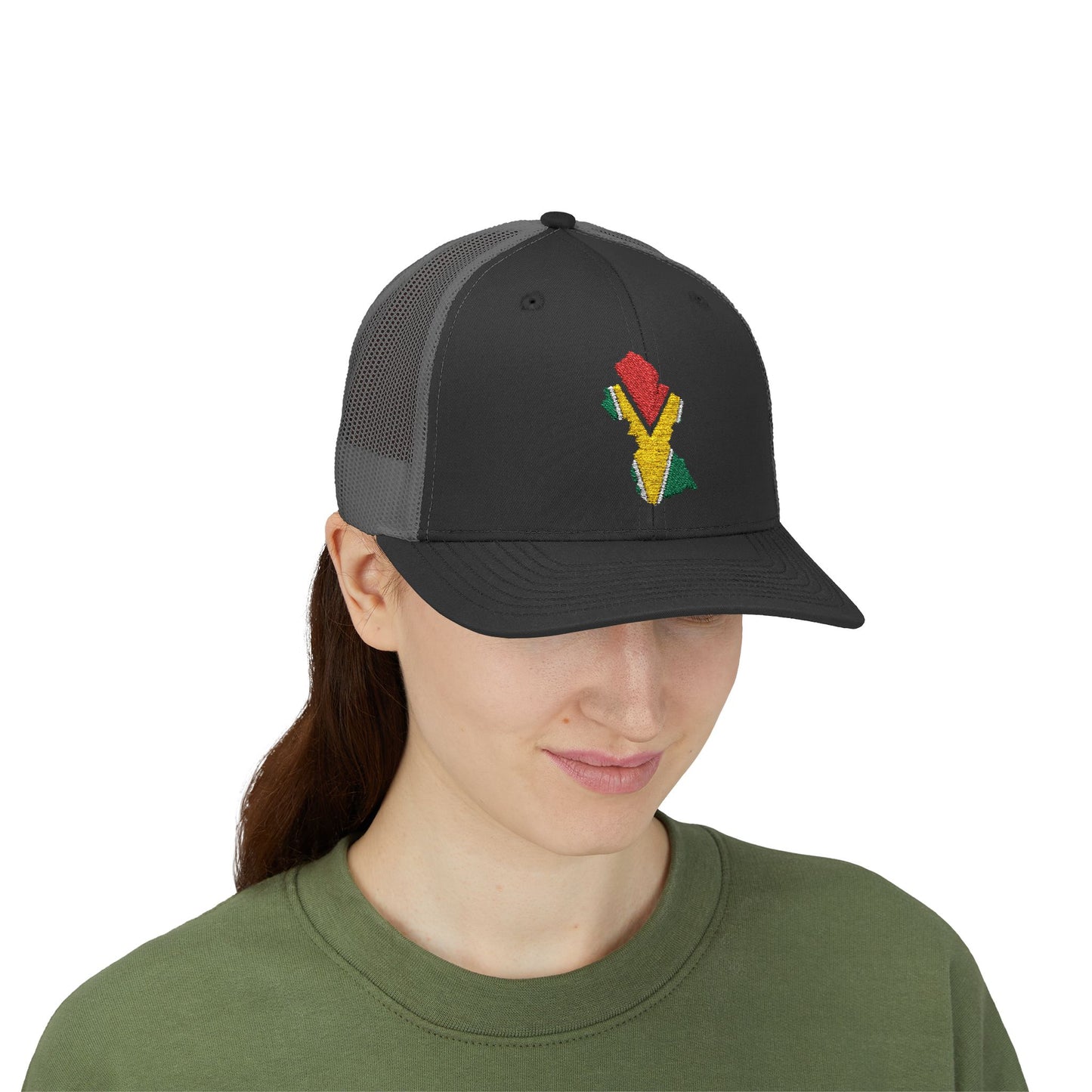 Vibrant Snapback Trucker Cap with Colorful Design, Trendy Hat for Festivals, Outdoor Activities, Gifts and Everyday Wear!