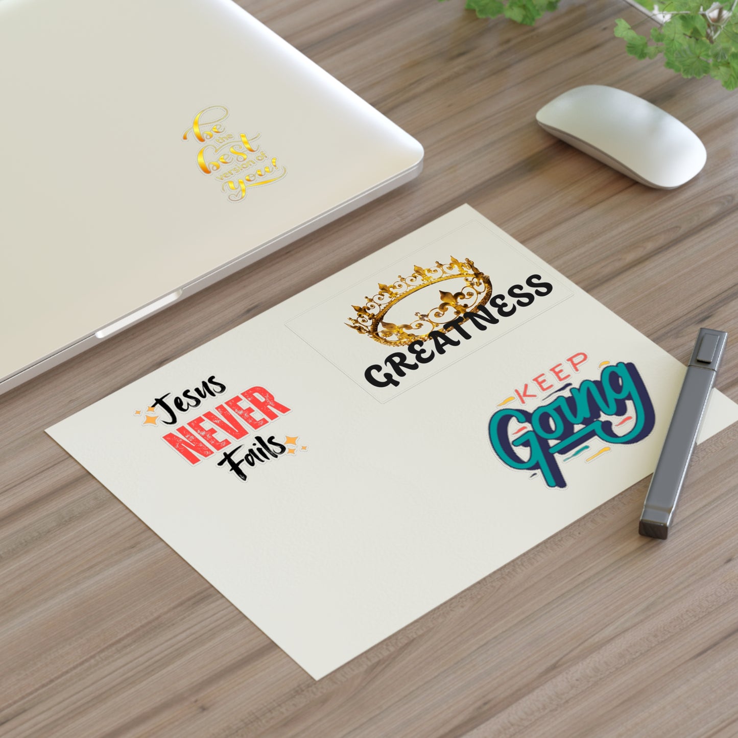 Inspirational Sticker Sheets for Motivation and Encouragement, Self-Improvement Stickers, Positive Affirmation Decor, Gifts for [...]