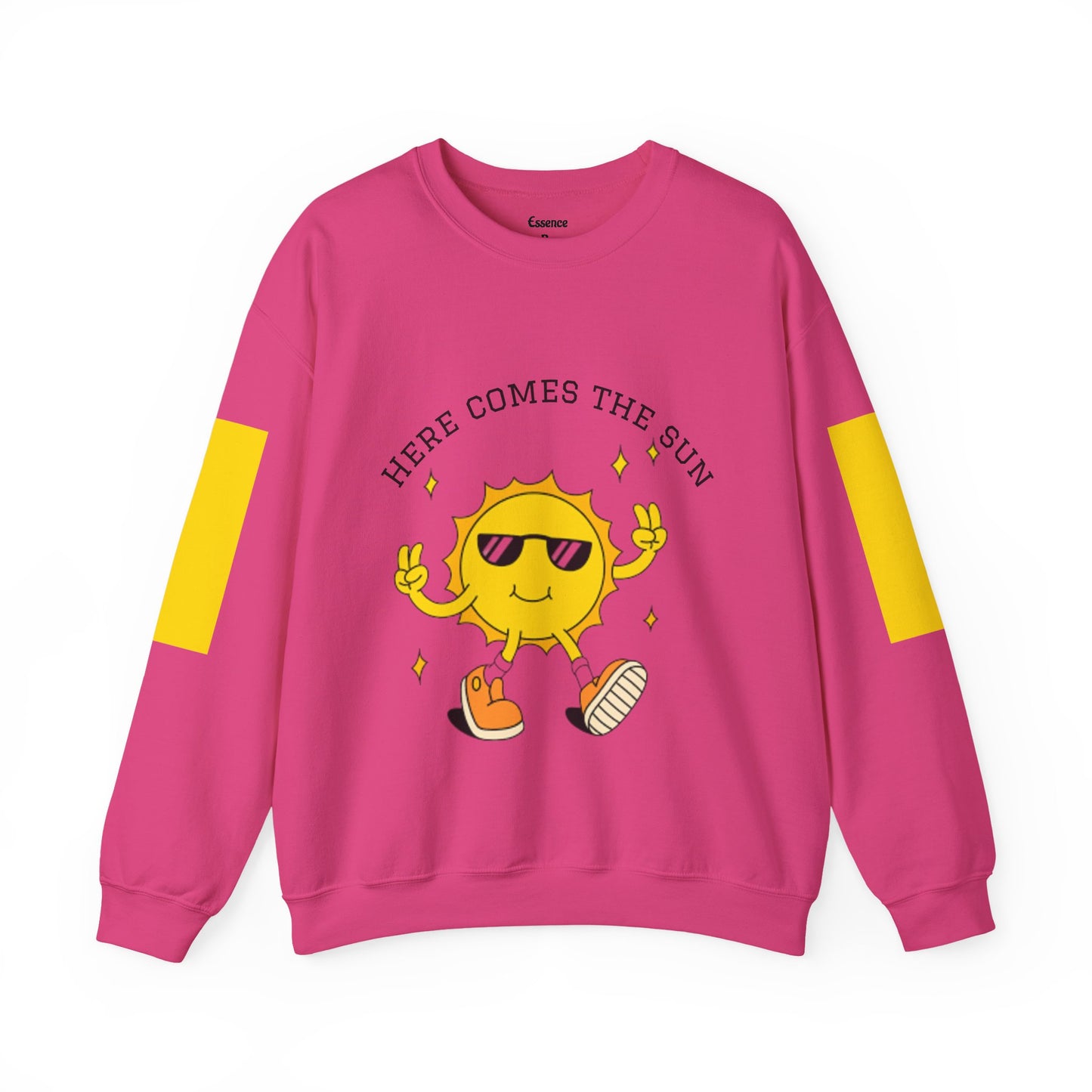 Sunny Vibes Sweatshirt - Bright Unisex Crewneck for Casual Days, Gift for Friends, Spring Fashion, Fun Layering, Sunshine Design