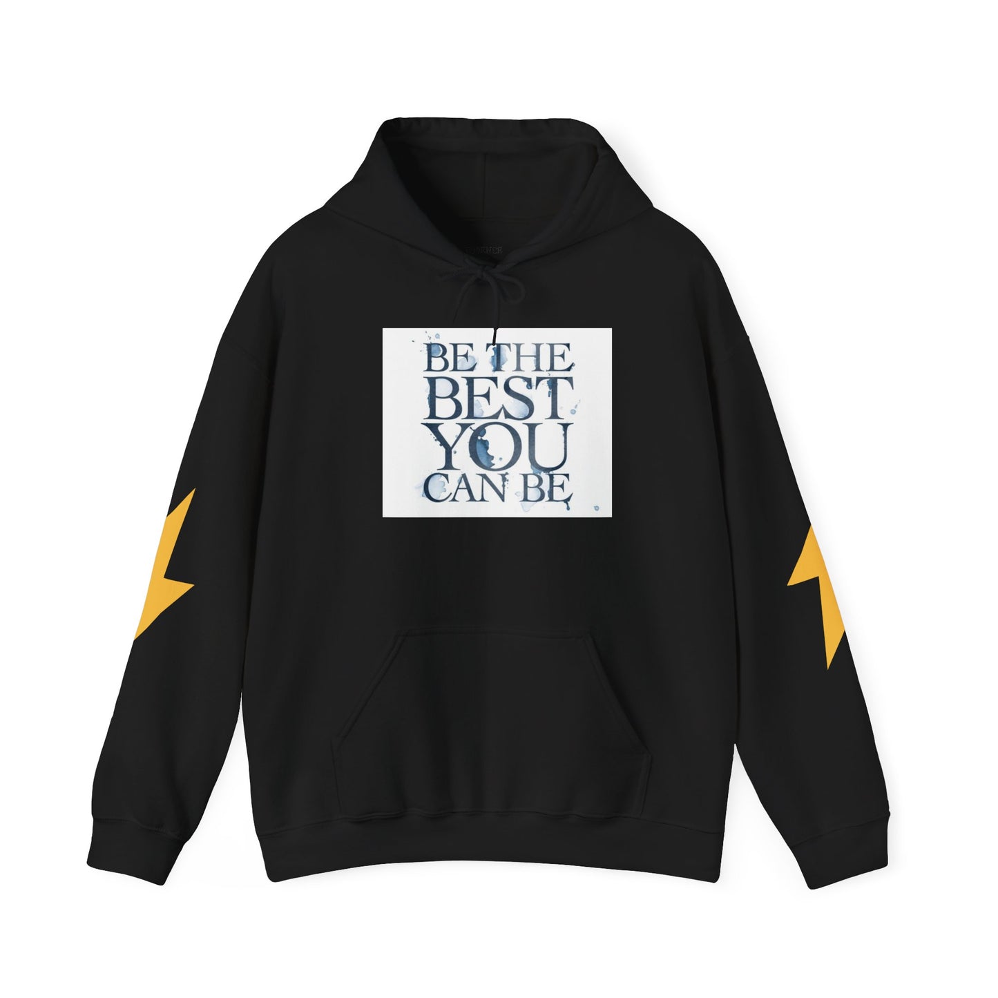Inspirational Quote Hoodie, Motivation Sweatshirt, Unisex Gift, Cozy Casual Wear, Perfect for Holidays, Be The Best You Can Be
