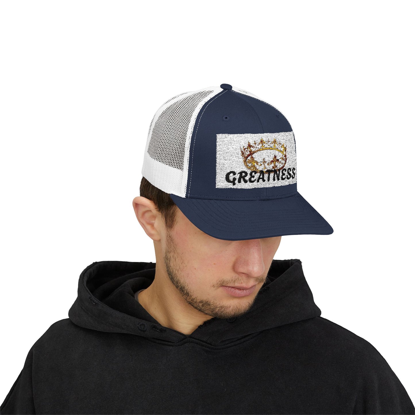 Creative Crown Snapback Trucker Cap - Stylish Accessory for Go-Getters, Perfect Gift for Birthdays, Graduations, and Celebrations