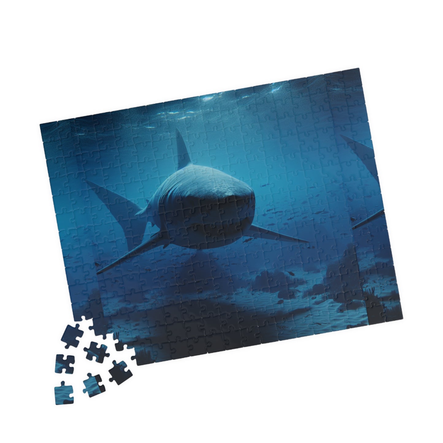 Ocean Life Puzzle - Perfect for Shark Lovers, Family Fun, Educational Activity, Gift for Holidays, 110 to 1014-Piece Options