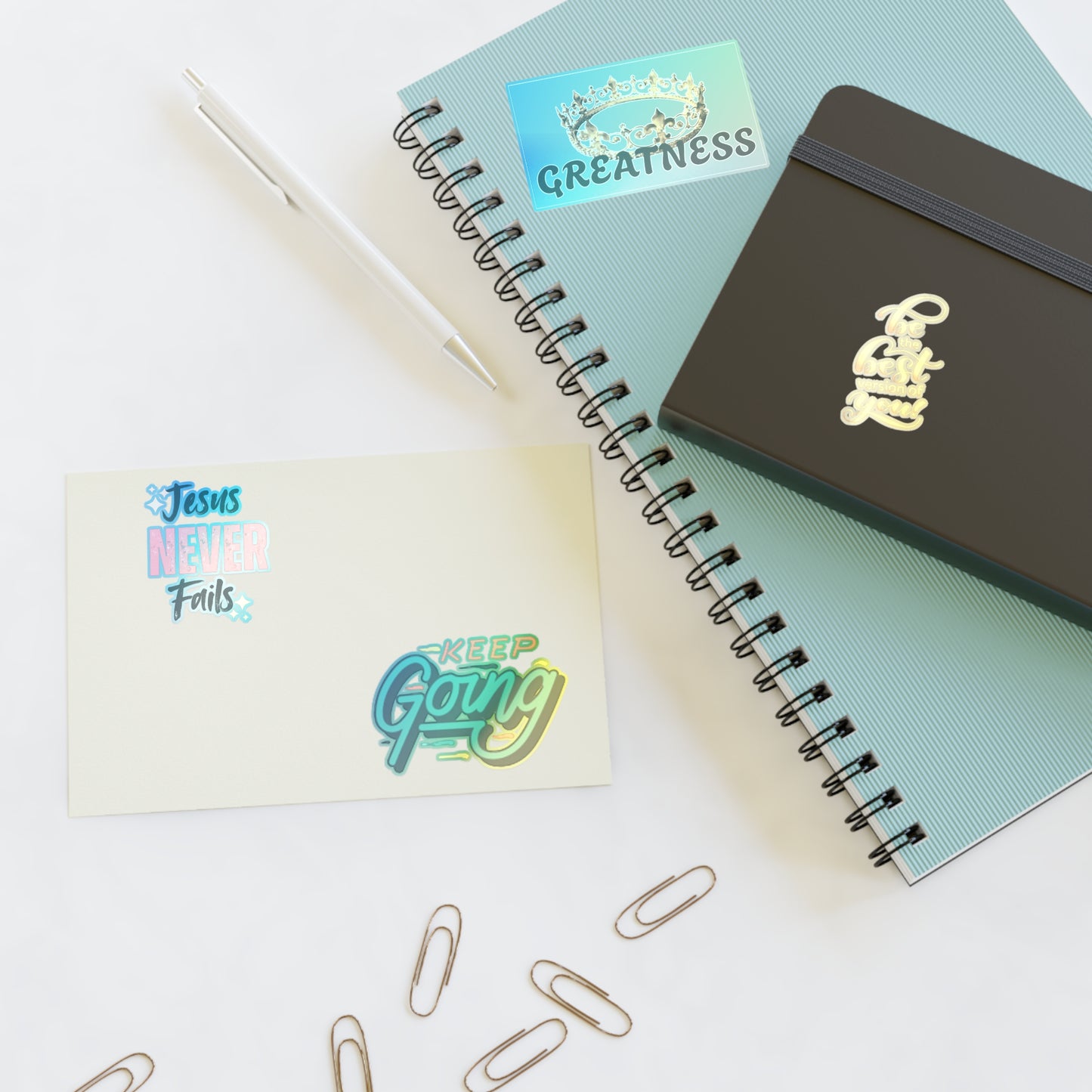 Inspirational Sticker Sheets for Motivation and Encouragement, Self-Improvement Stickers, Positive Affirmation Decor, Gifts for [...]